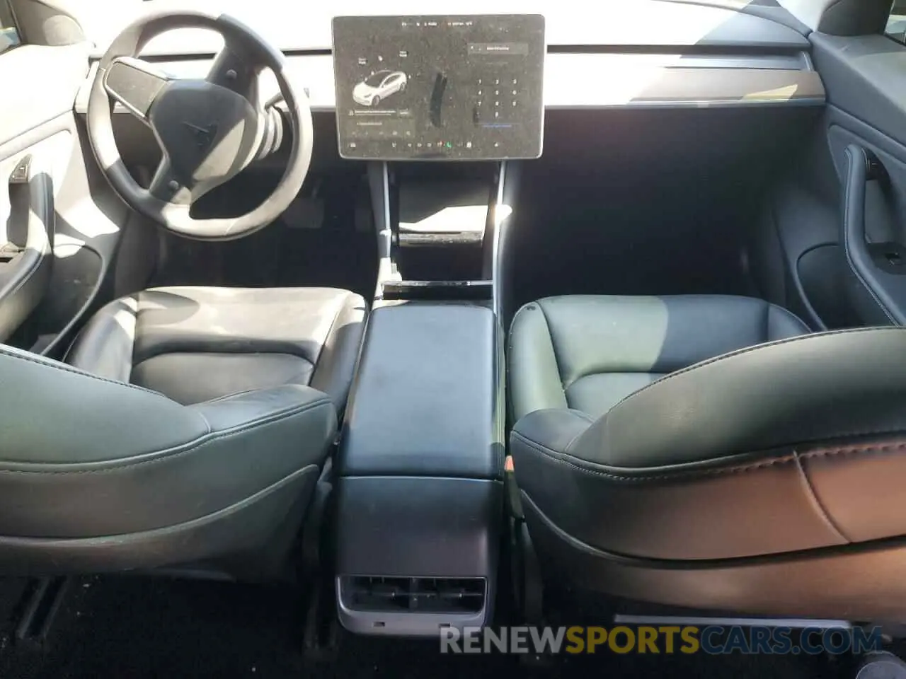 8 Photograph of a damaged car 5YJ3E1EB2LF712322 TESLA MODEL 3 2020
