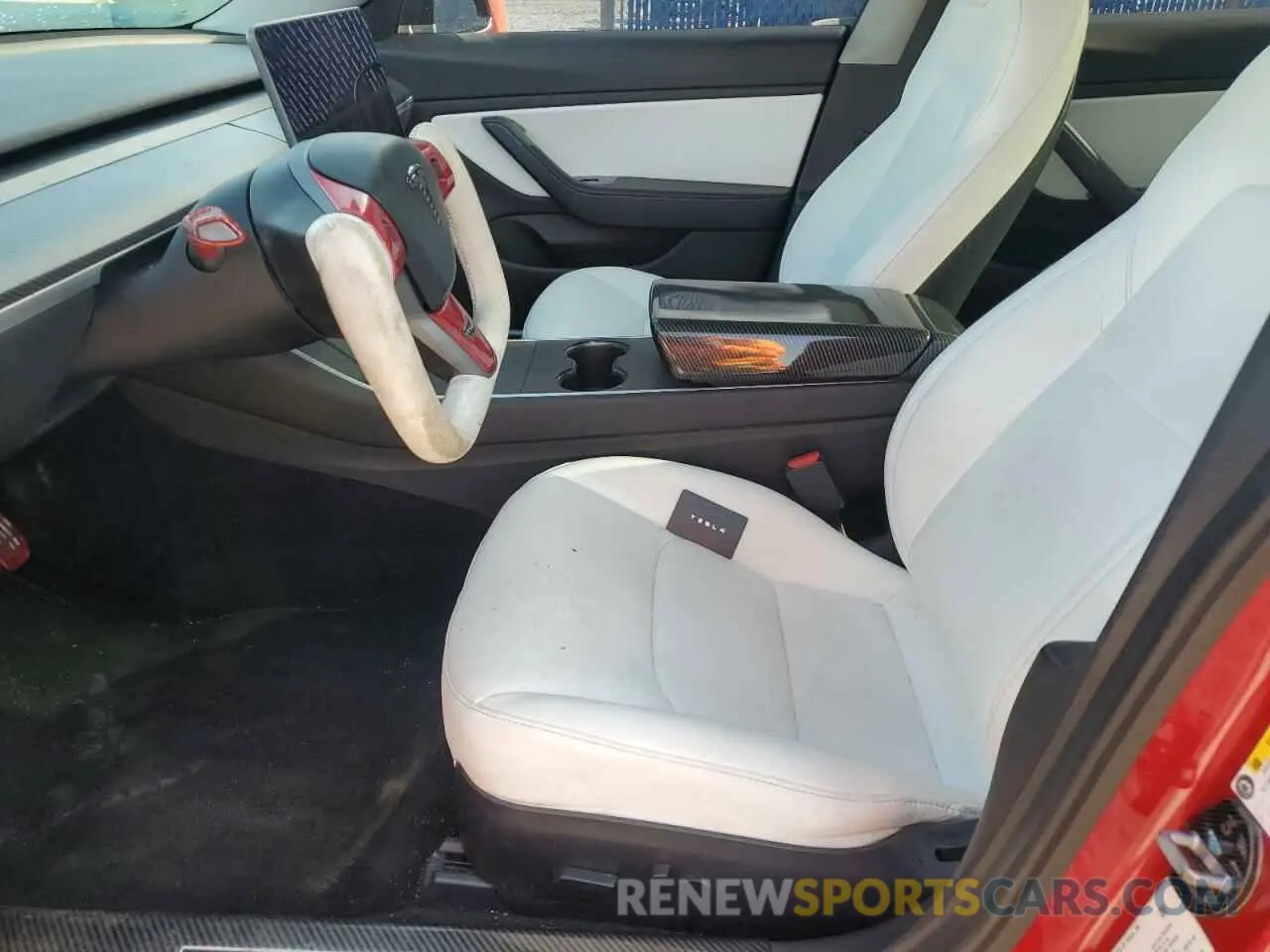 7 Photograph of a damaged car 5YJ3E1EB2LF735969 TESLA MODEL 3 2020