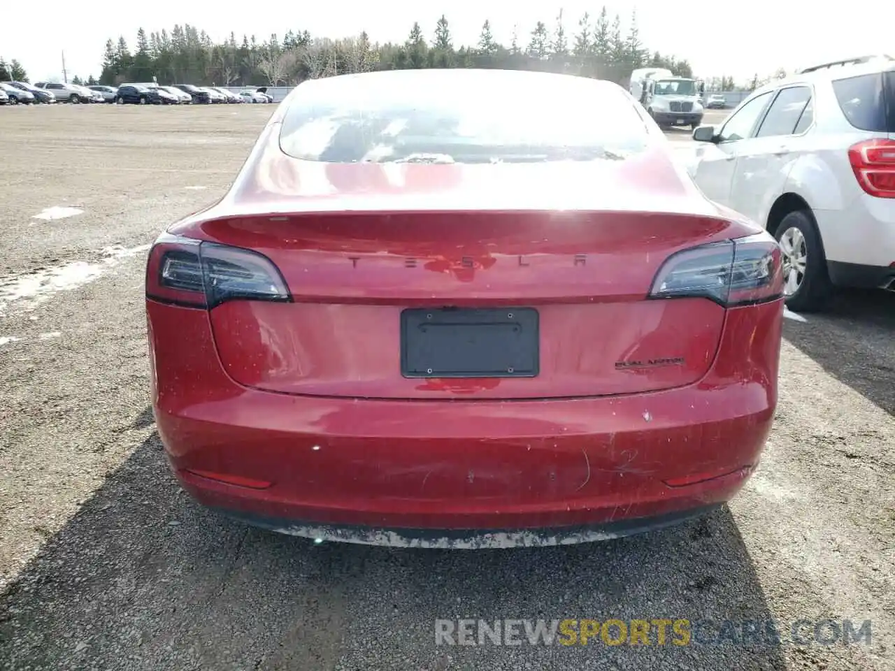 6 Photograph of a damaged car 5YJ3E1EB2LF779938 TESLA MODEL 3 2020