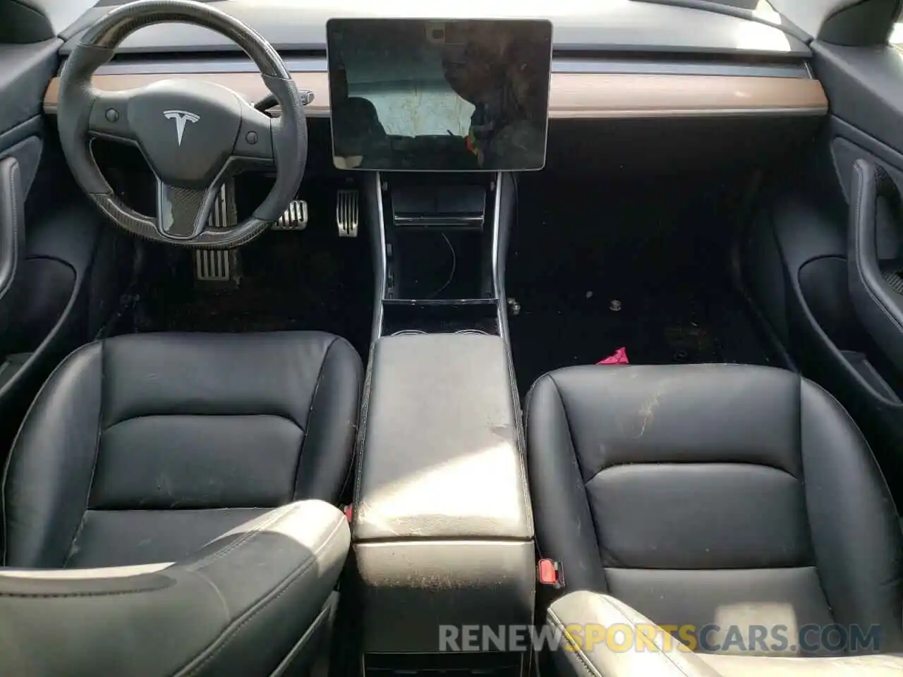 8 Photograph of a damaged car 5YJ3E1EB2LF779938 TESLA MODEL 3 2020