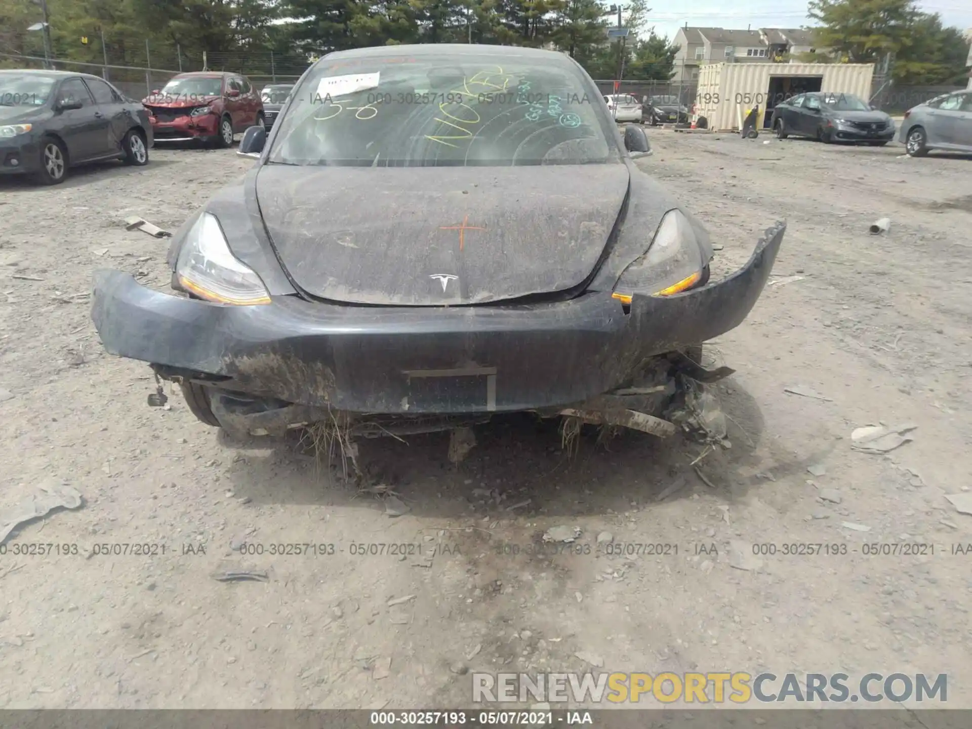 6 Photograph of a damaged car 5YJ3E1EB2LF790387 TESLA MODEL 3 2020