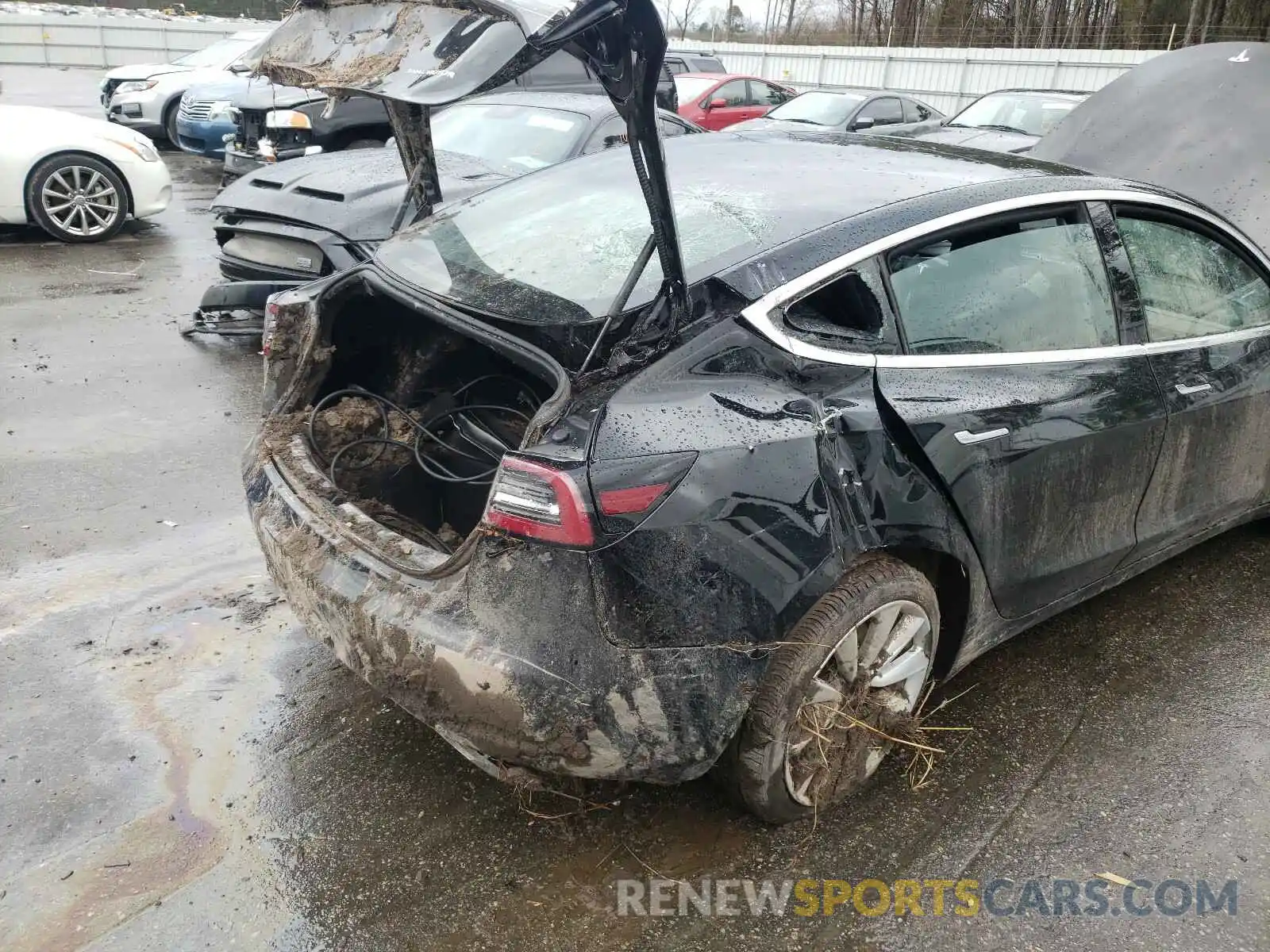 9 Photograph of a damaged car 5YJ3E1EB2LF790826 TESLA MODEL 3 2020