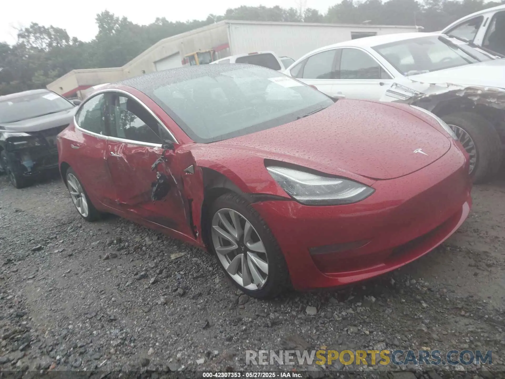 1 Photograph of a damaged car 5YJ3E1EB2LF790969 TESLA MODEL 3 2020