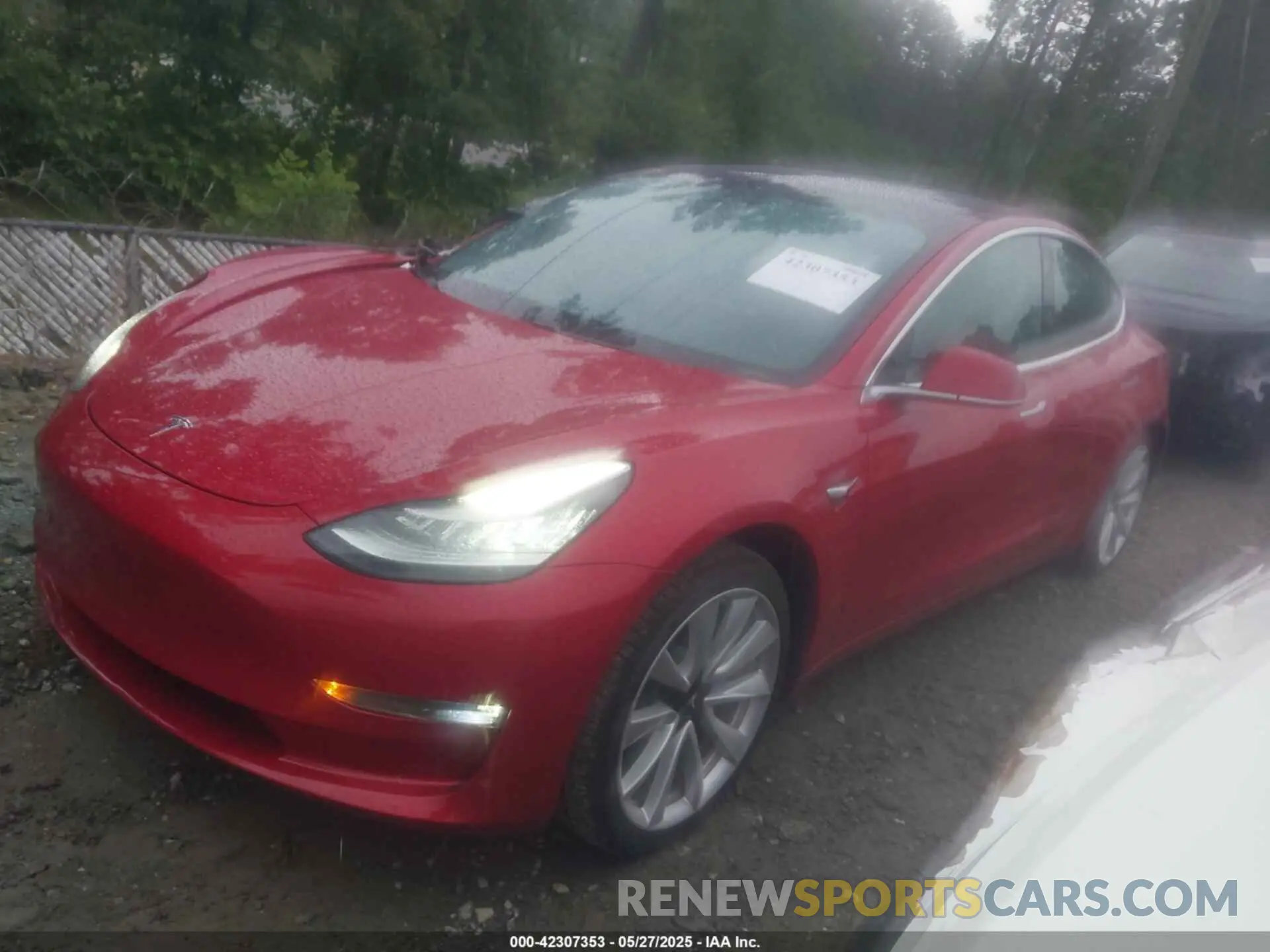 2 Photograph of a damaged car 5YJ3E1EB2LF790969 TESLA MODEL 3 2020