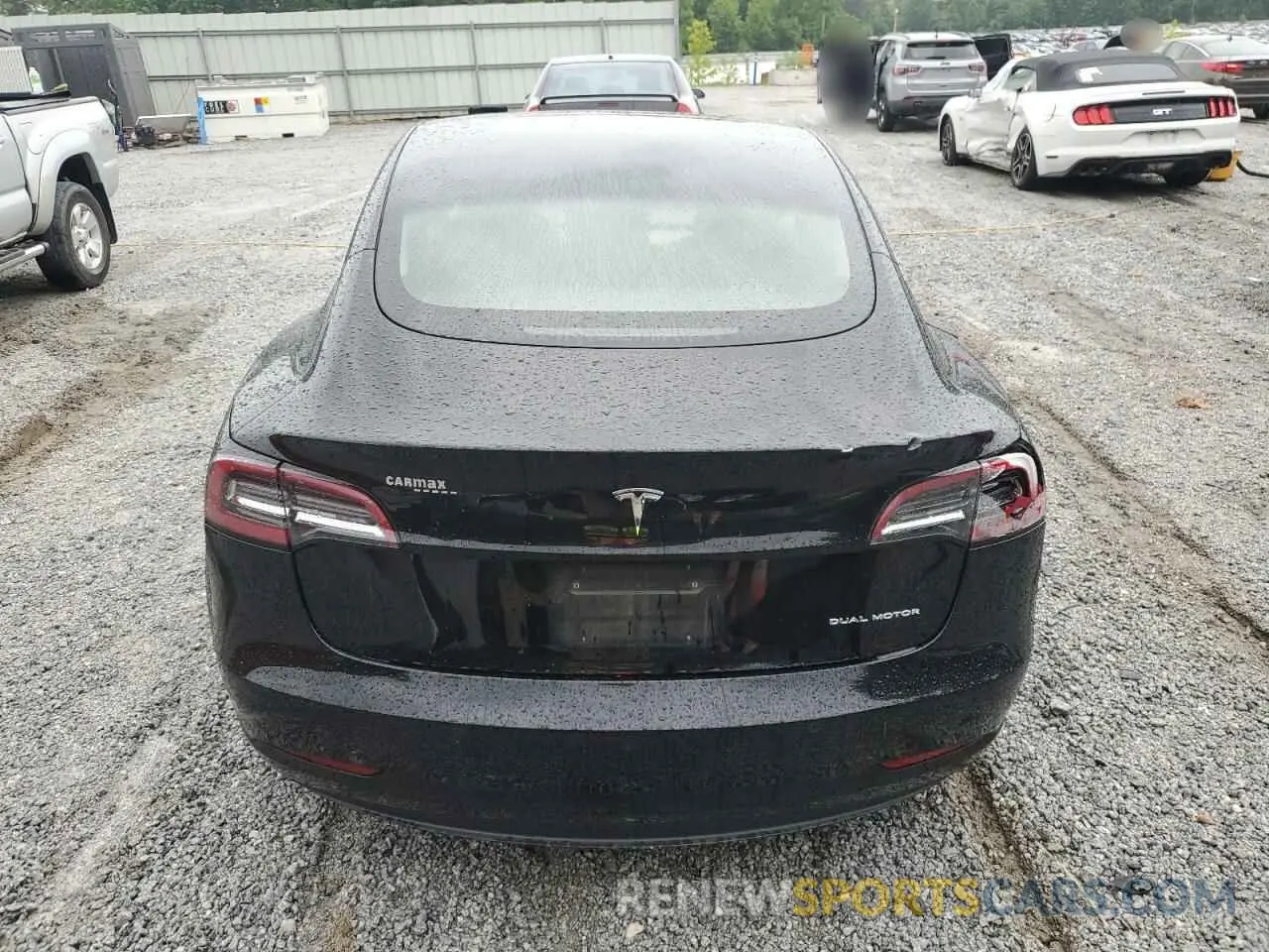 6 Photograph of a damaged car 5YJ3E1EB2LF794696 TESLA MODEL 3 2020