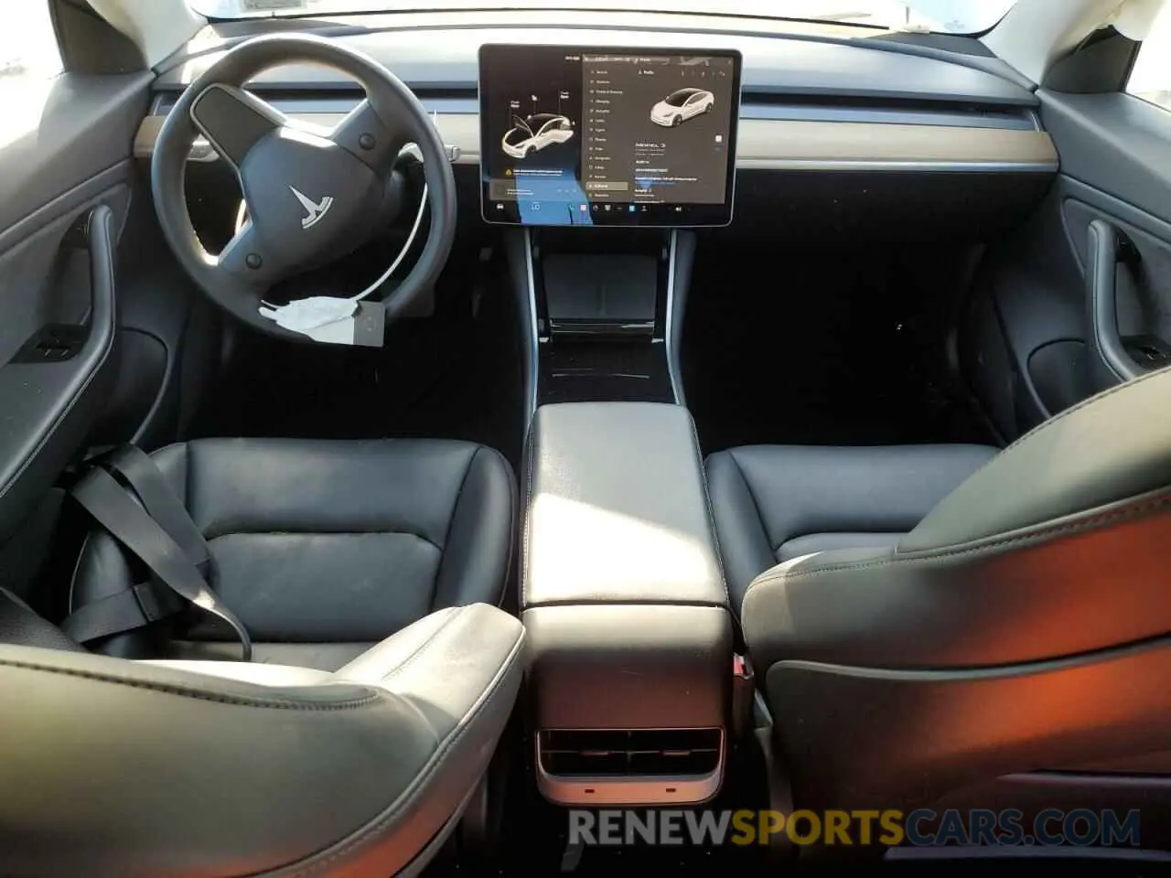 8 Photograph of a damaged car 5YJ3E1EB2LF795217 TESLA MODEL 3 2020