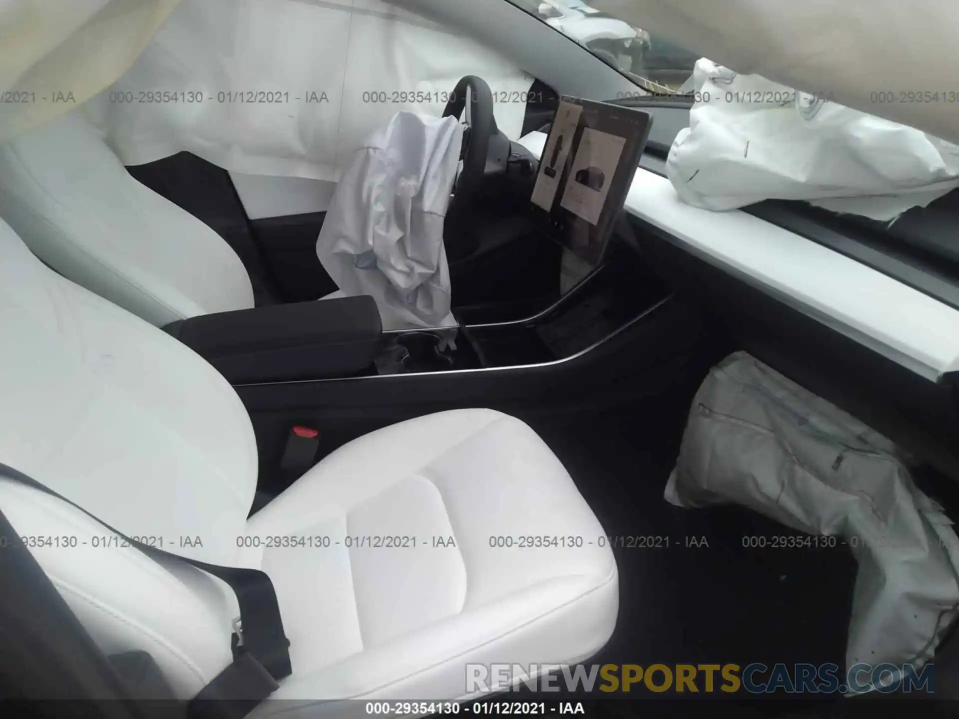 5 Photograph of a damaged car 5YJ3E1EB2LF795962 TESLA MODEL 3 2020