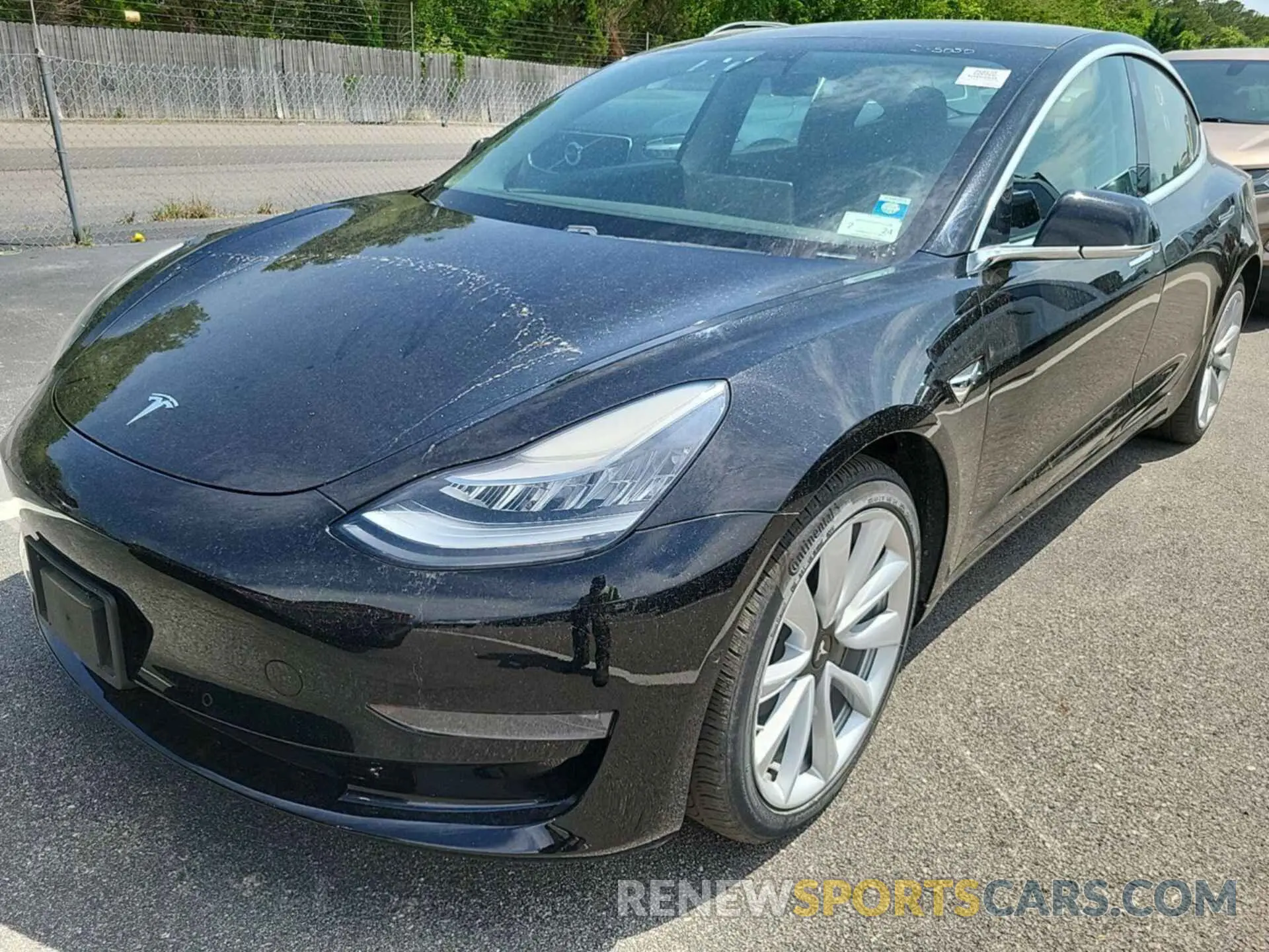 4 Photograph of a damaged car 5YJ3E1EB3LF600614 TESLA MODEL 3 2020