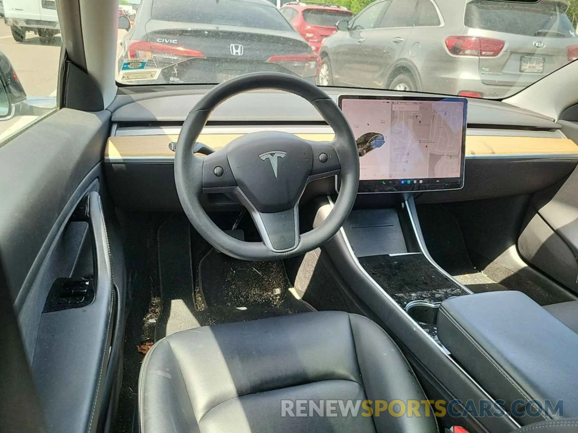 6 Photograph of a damaged car 5YJ3E1EB3LF600614 TESLA MODEL 3 2020