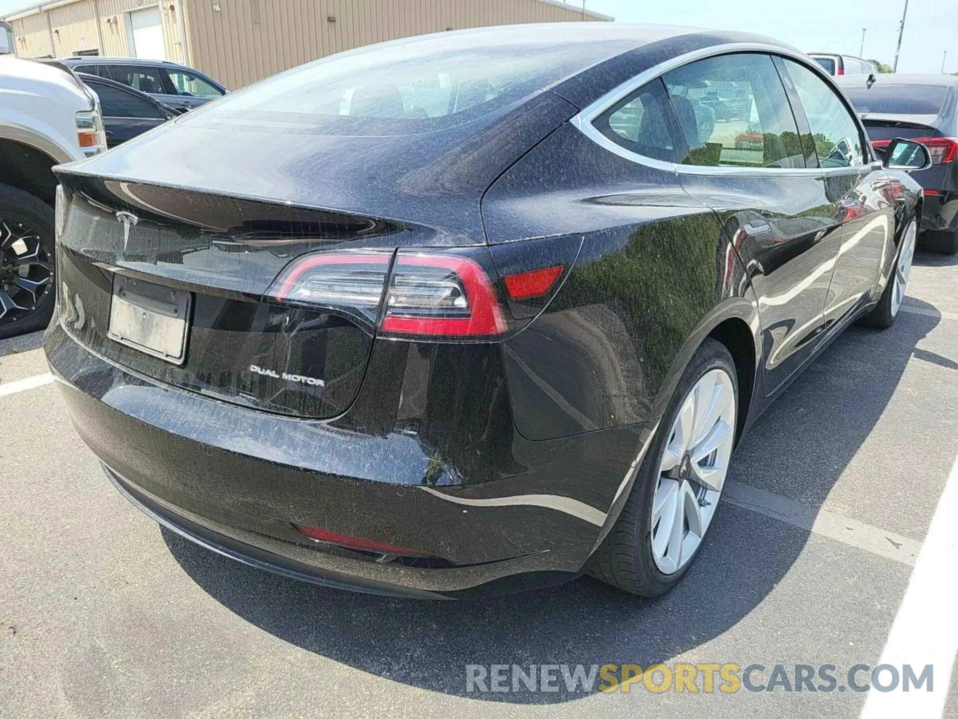 8 Photograph of a damaged car 5YJ3E1EB3LF600614 TESLA MODEL 3 2020