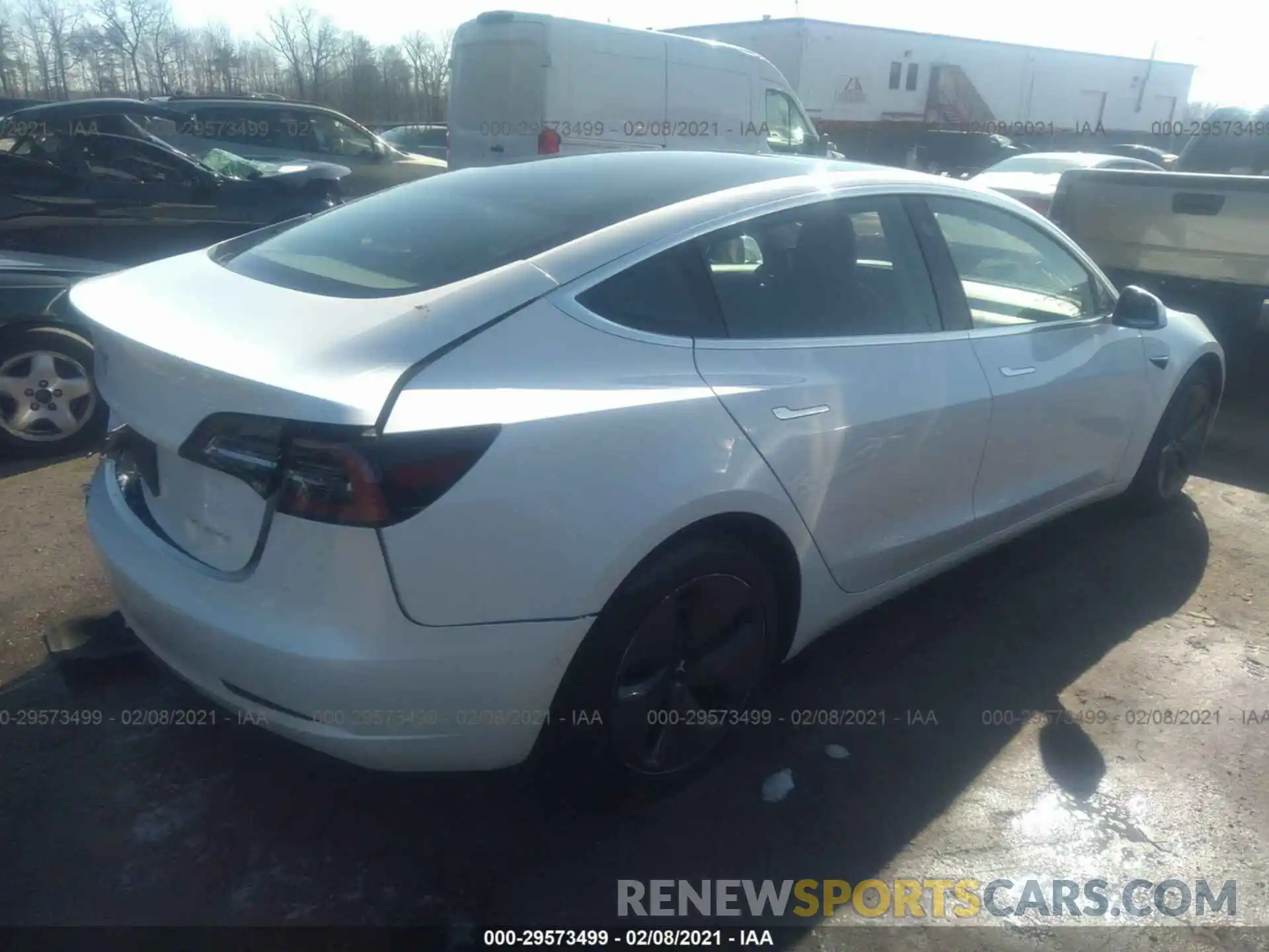 4 Photograph of a damaged car 5YJ3E1EB3LF618580 TESLA MODEL 3 2020