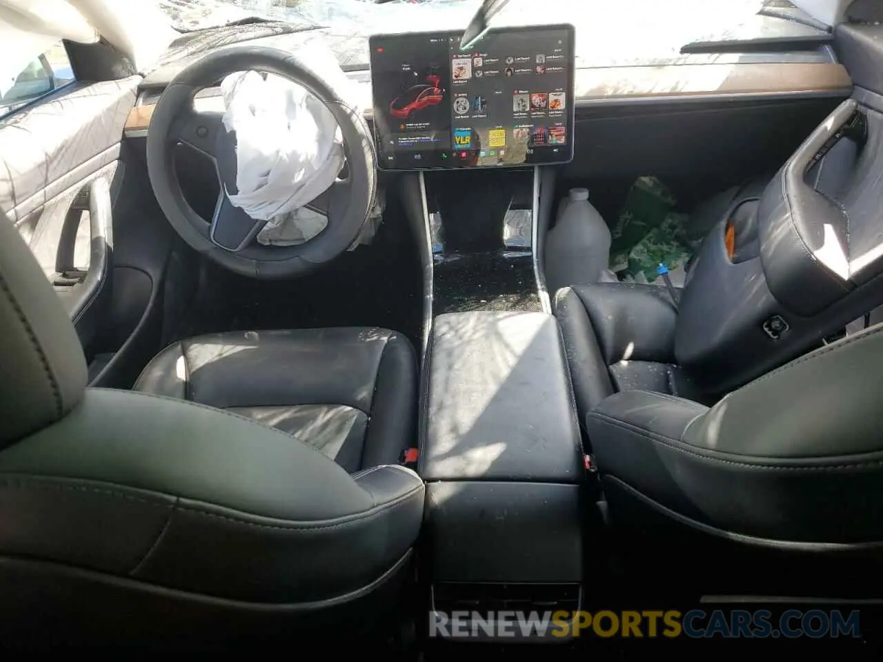 8 Photograph of a damaged car 5YJ3E1EB3LF635878 TESLA MODEL 3 2020