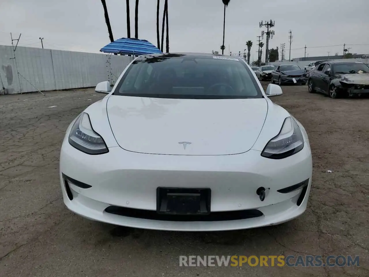 5 Photograph of a damaged car 5YJ3E1EB3LF650252 TESLA MODEL 3 2020