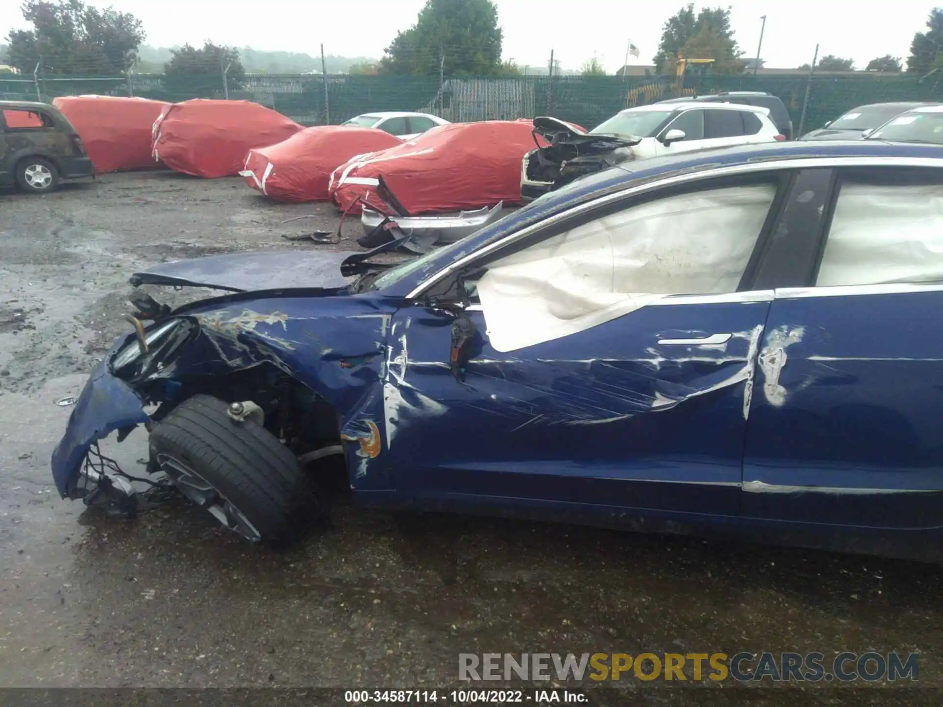 6 Photograph of a damaged car 5YJ3E1EB3LF668542 TESLA MODEL 3 2020