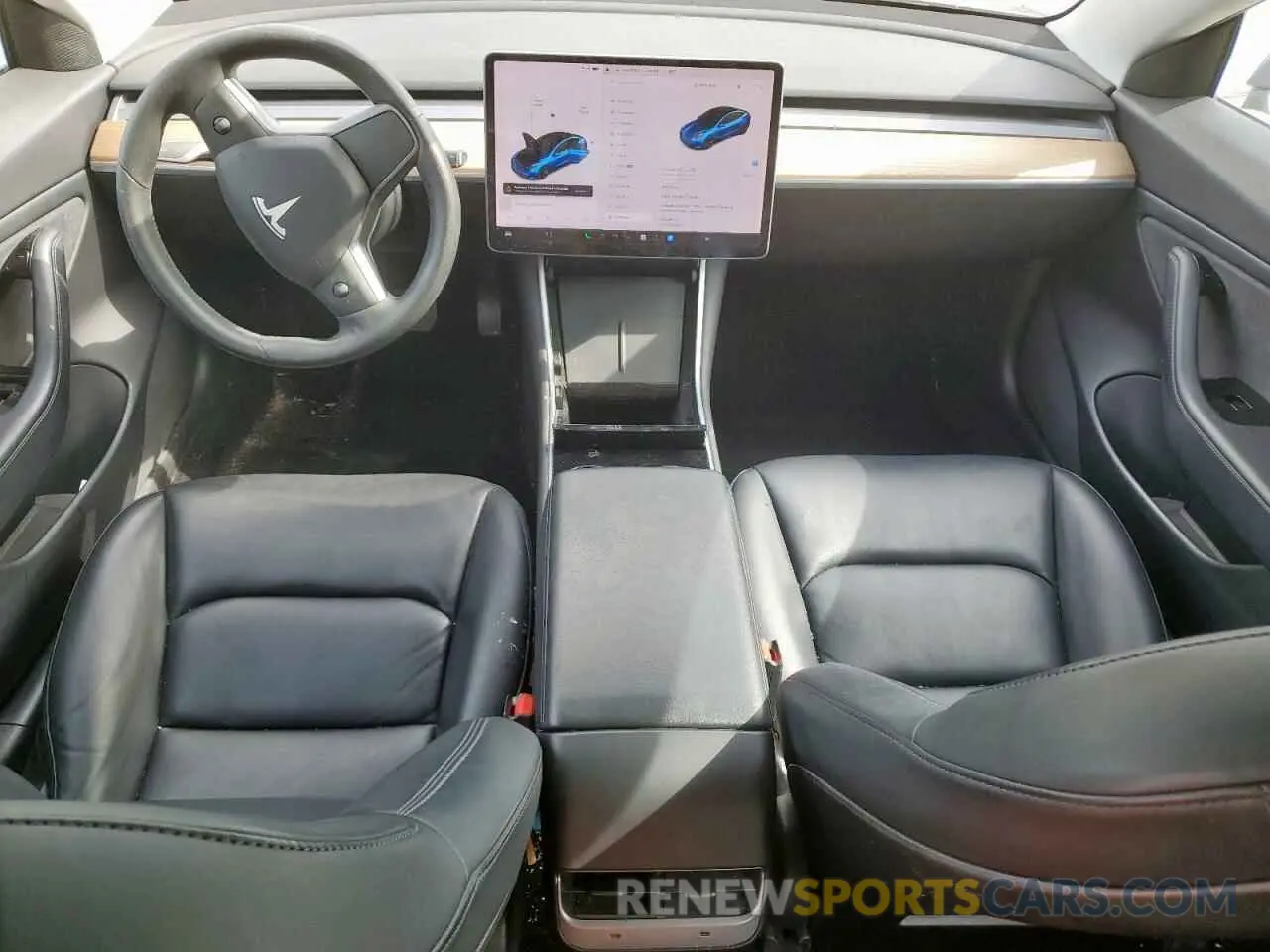 8 Photograph of a damaged car 5YJ3E1EB3LF734880 TESLA MODEL 3 2020