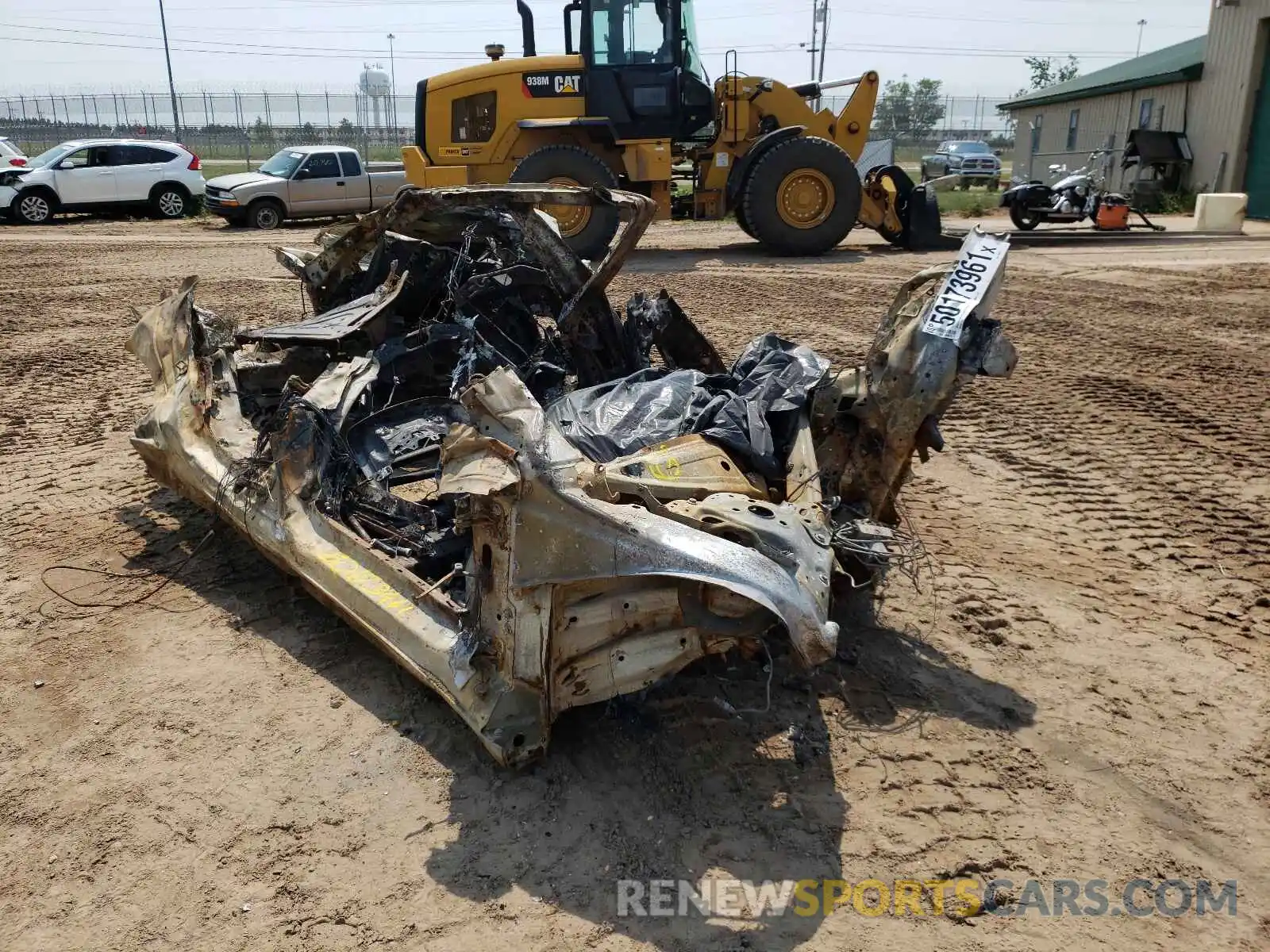 1 Photograph of a damaged car 5YJ3E1EB3LF764087 TESLA MODEL 3 2020