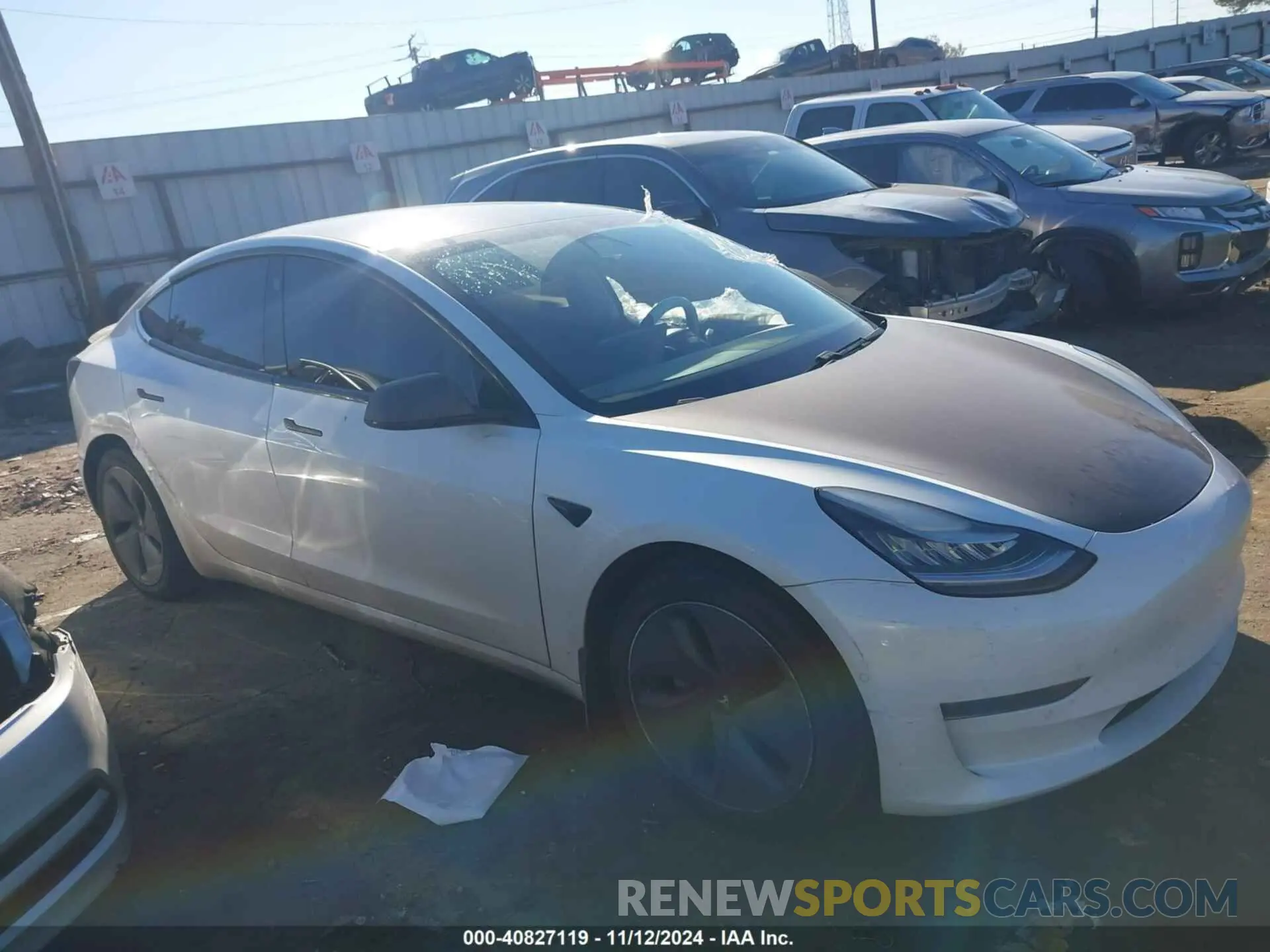 13 Photograph of a damaged car 5YJ3E1EB3LF790558 TESLA MODEL 3 2020