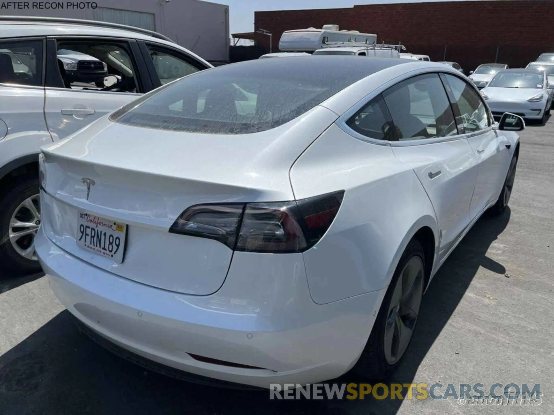 7 Photograph of a damaged car 5YJ3E1EB3LF803115 TESLA MODEL 3 2020