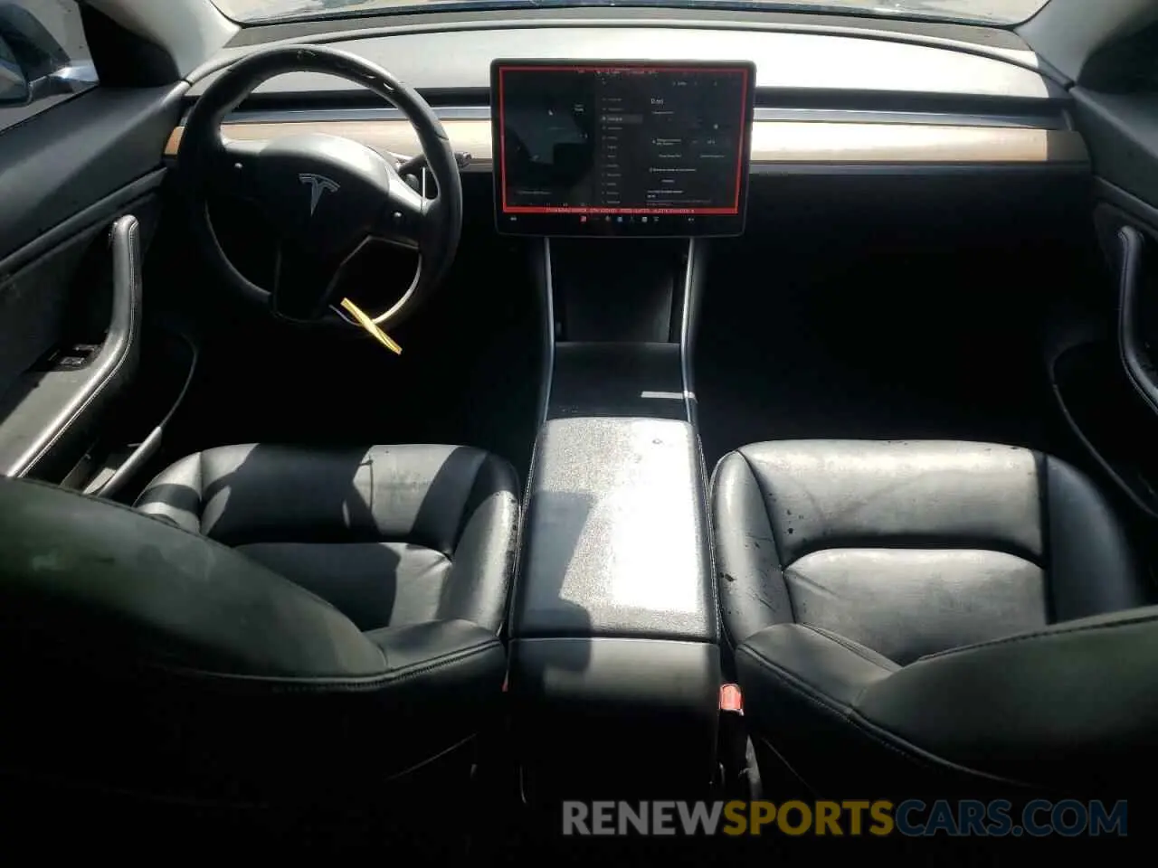 8 Photograph of a damaged car 5YJ3E1EB4LF599909 TESLA MODEL 3 2020