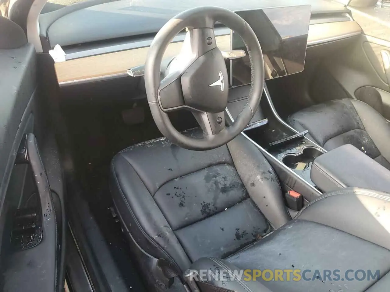 8 Photograph of a damaged car 5YJ3E1EB4LF600203 TESLA MODEL 3 2020