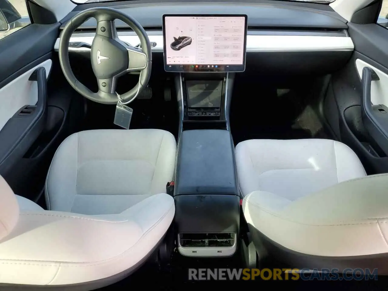 8 Photograph of a damaged car 5YJ3E1EB4LF601044 TESLA MODEL 3 2020