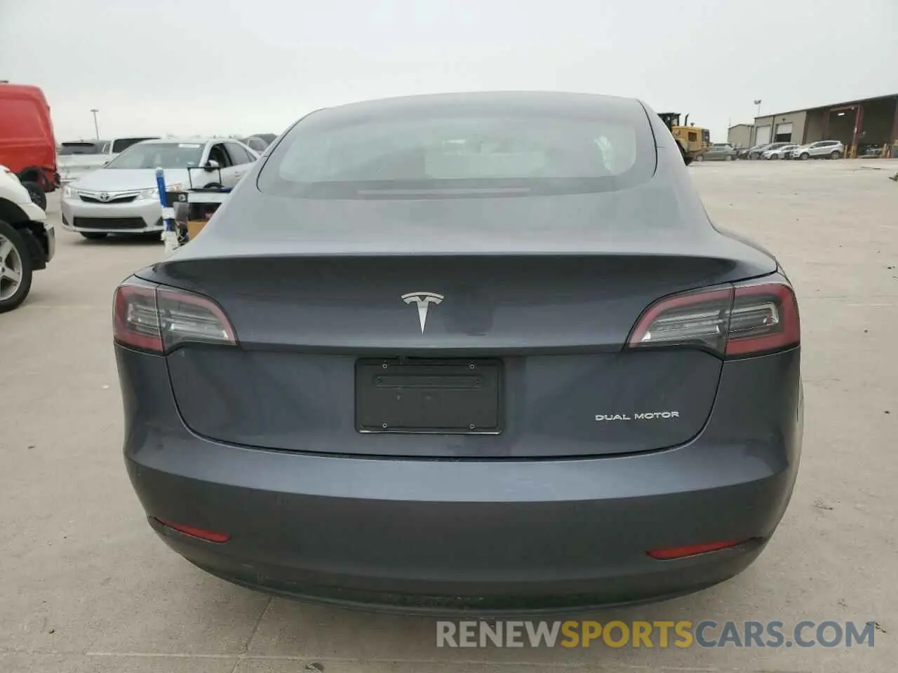 6 Photograph of a damaged car 5YJ3E1EB4LF616479 TESLA MODEL 3 2020