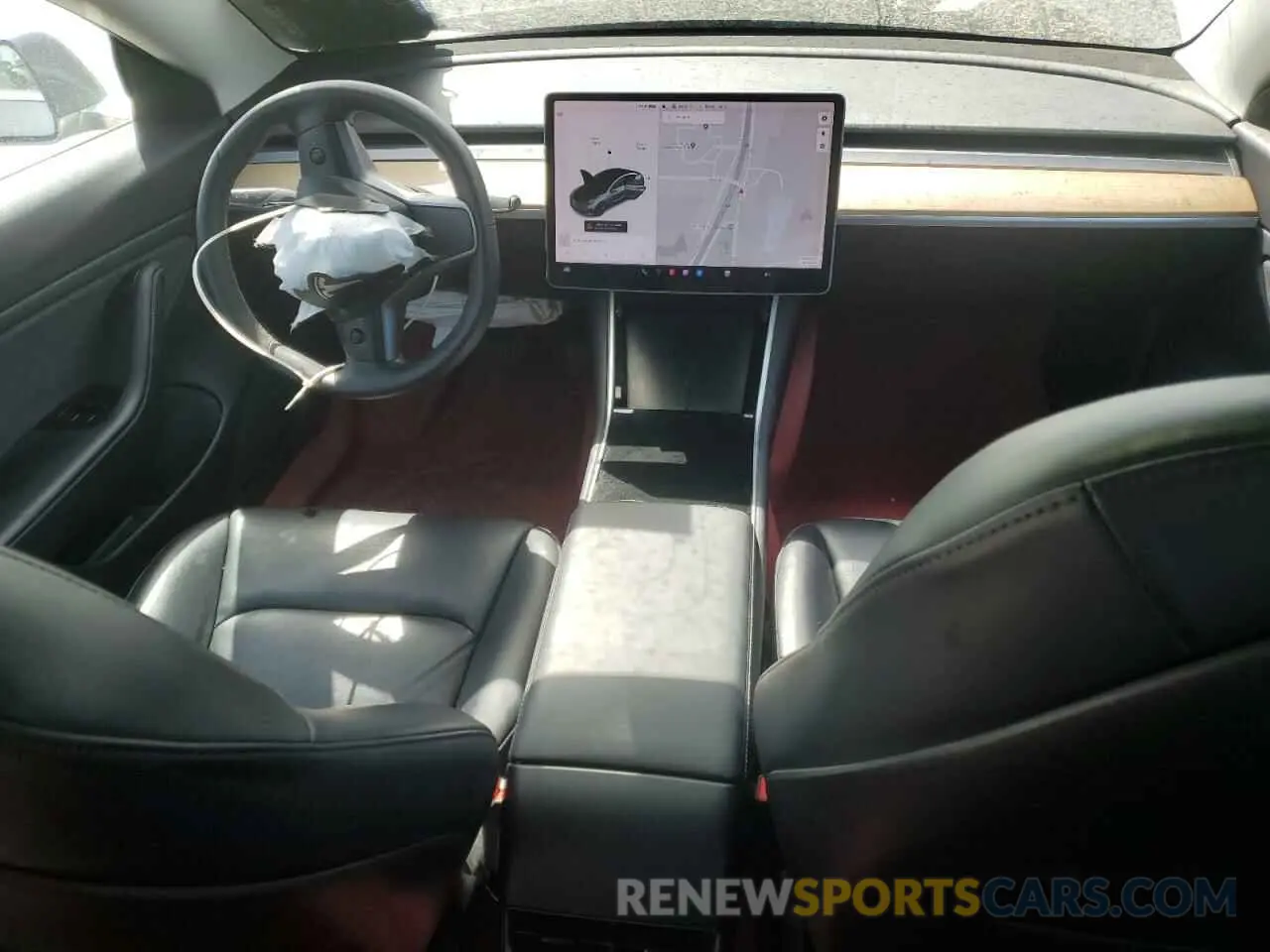 8 Photograph of a damaged car 5YJ3E1EB4LF616479 TESLA MODEL 3 2020