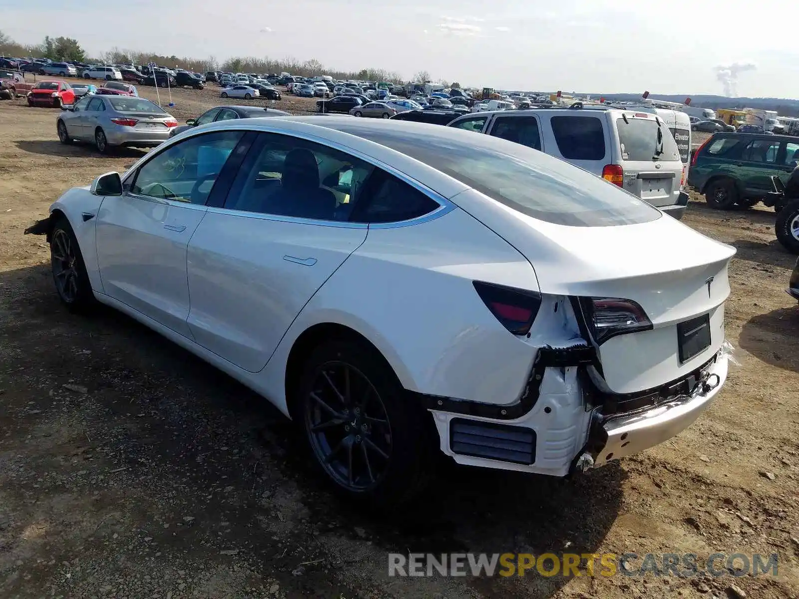 3 Photograph of a damaged car 5YJ3E1EB4LF618281 TESLA MODEL 3 2020