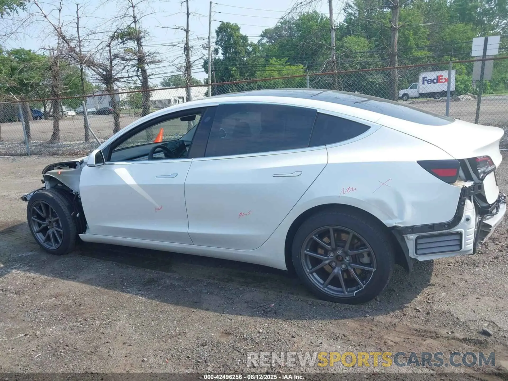 13 Photograph of a damaged car 5YJ3E1EB4LF637090 TESLA MODEL 3 2020