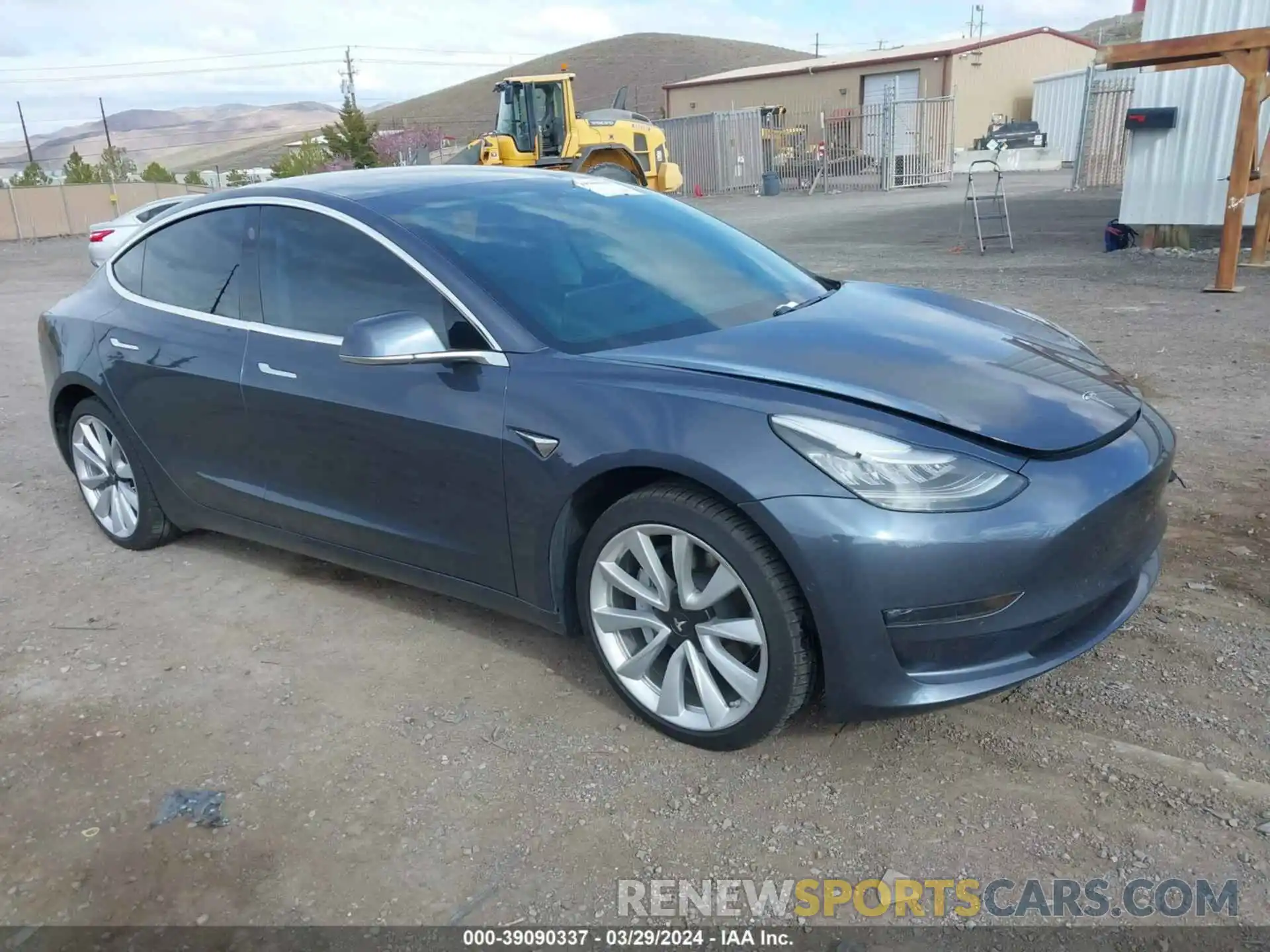 1 Photograph of a damaged car 5YJ3E1EB4LF638076 TESLA MODEL 3 2020