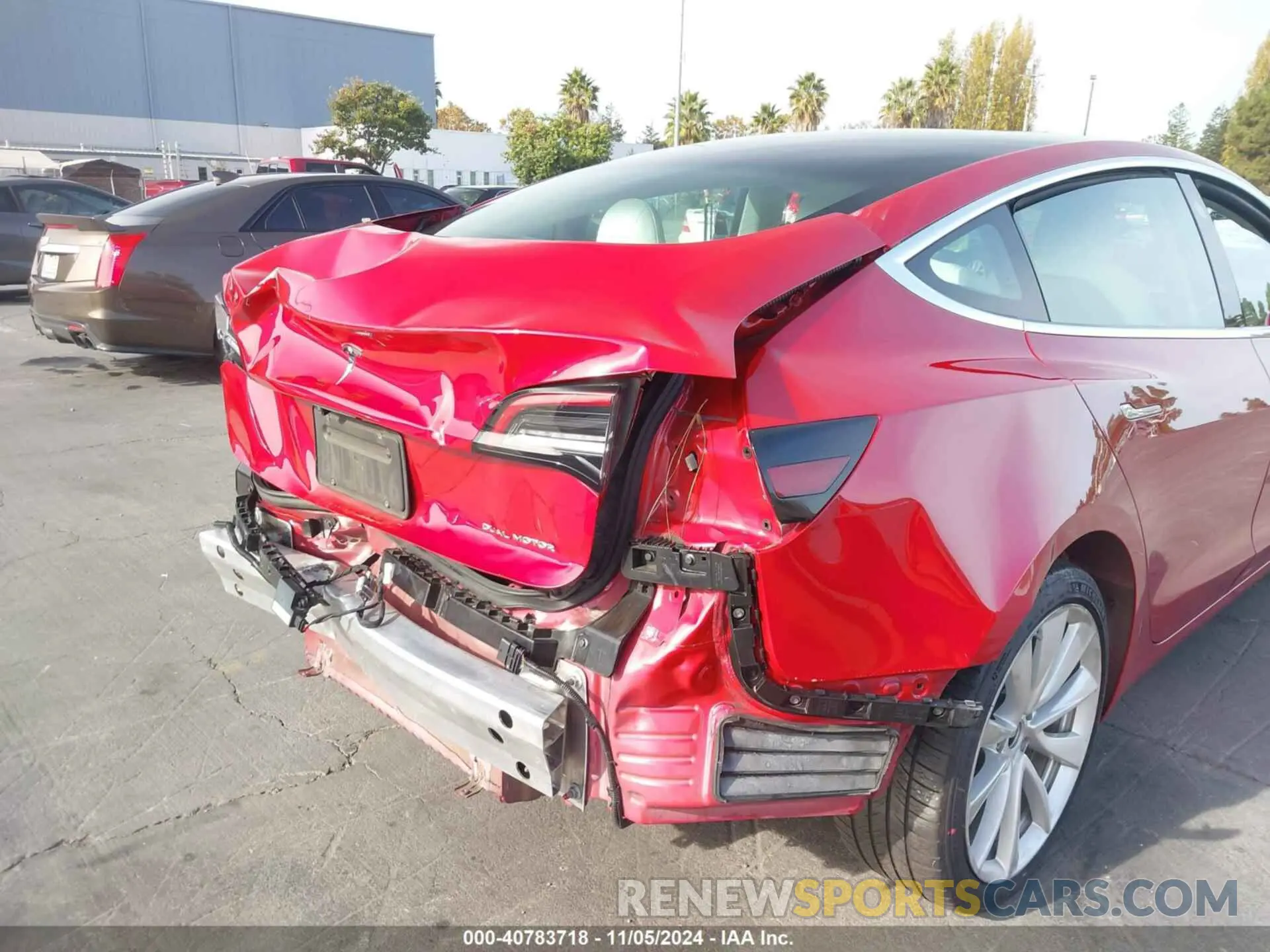 20 Photograph of a damaged car 5YJ3E1EB4LF648011 TESLA MODEL 3 2020