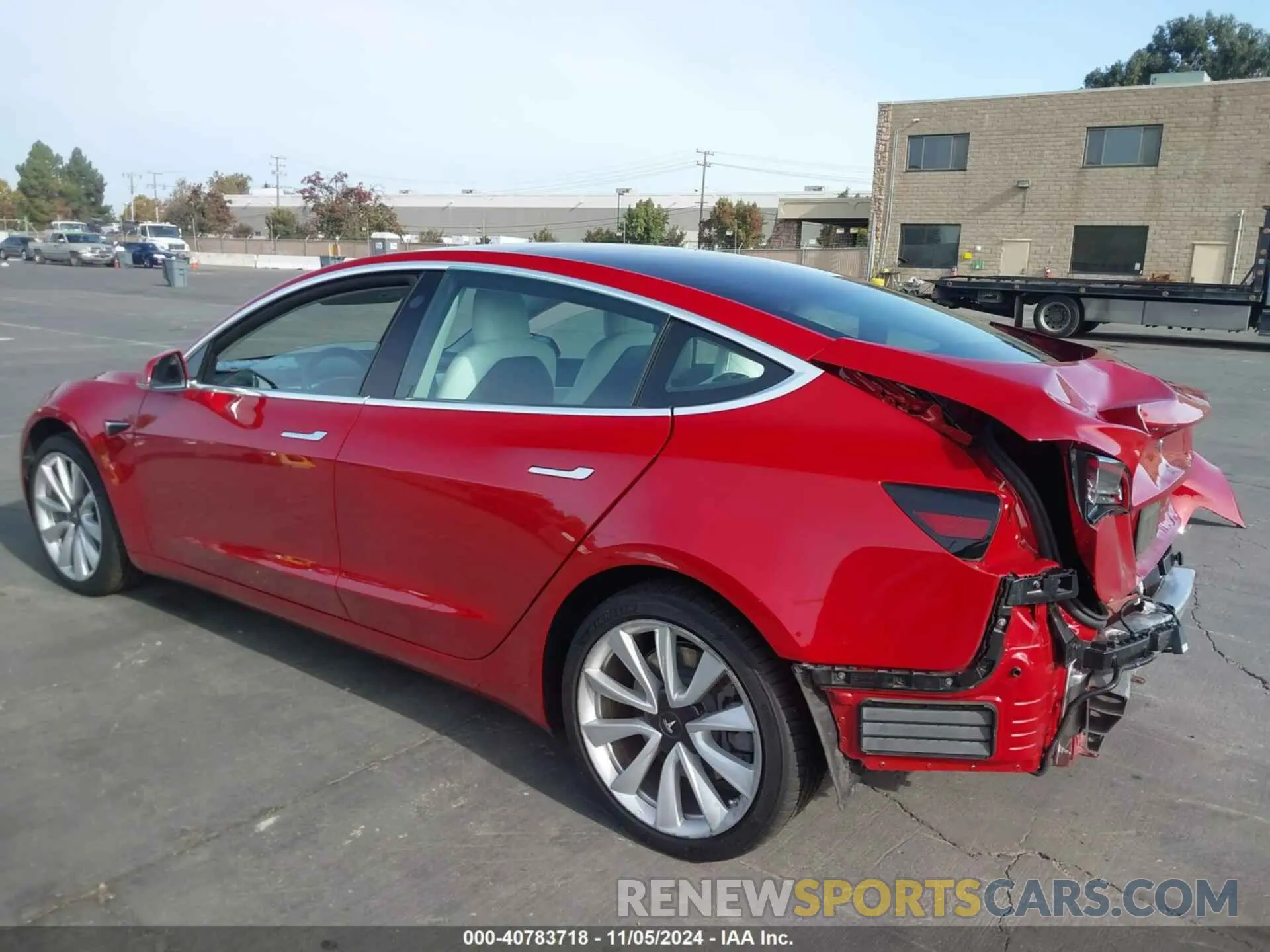 3 Photograph of a damaged car 5YJ3E1EB4LF648011 TESLA MODEL 3 2020