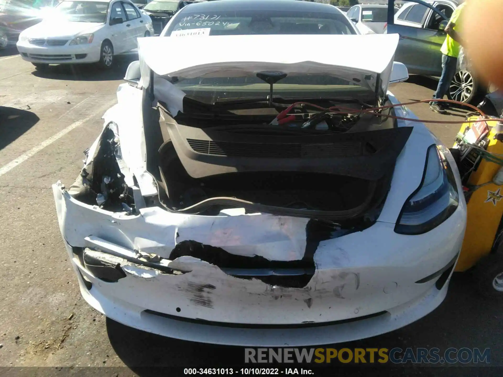 6 Photograph of a damaged car 5YJ3E1EB4LF650244 TESLA MODEL 3 2020