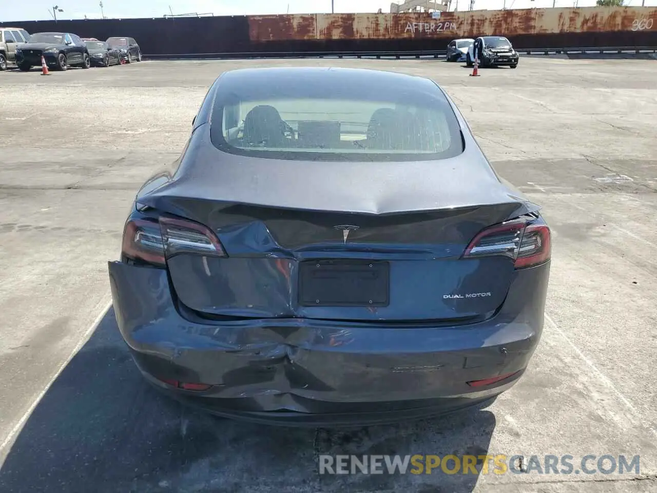 6 Photograph of a damaged car 5YJ3E1EB4LF650955 TESLA MODEL 3 2020
