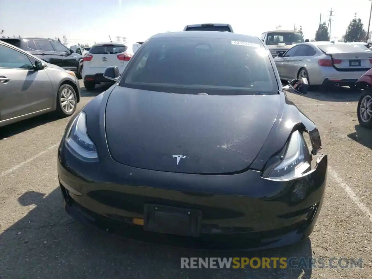 5 Photograph of a damaged car 5YJ3E1EB4LF663110 TESLA MODEL 3 2020