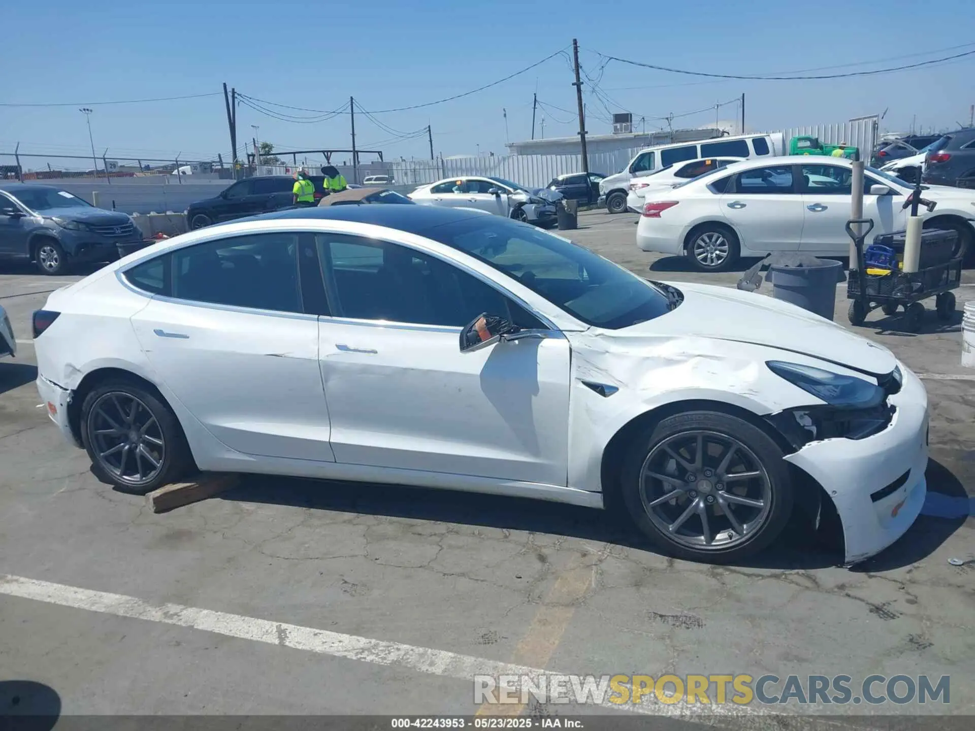 13 Photograph of a damaged car 5YJ3E1EB4LF665794 TESLA MODEL 3 2020