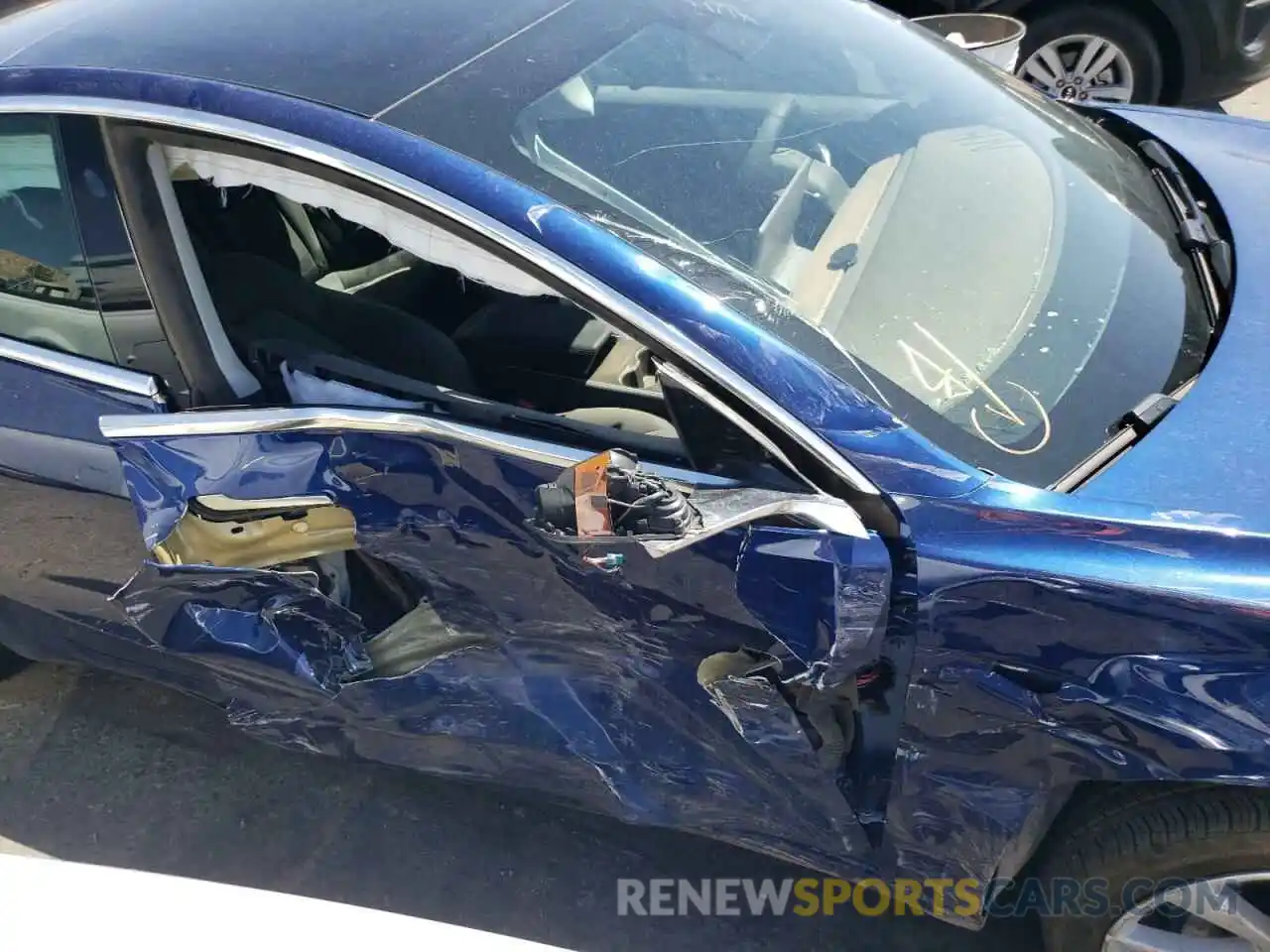 9 Photograph of a damaged car 5YJ3E1EB4LF667187 TESLA MODEL 3 2020