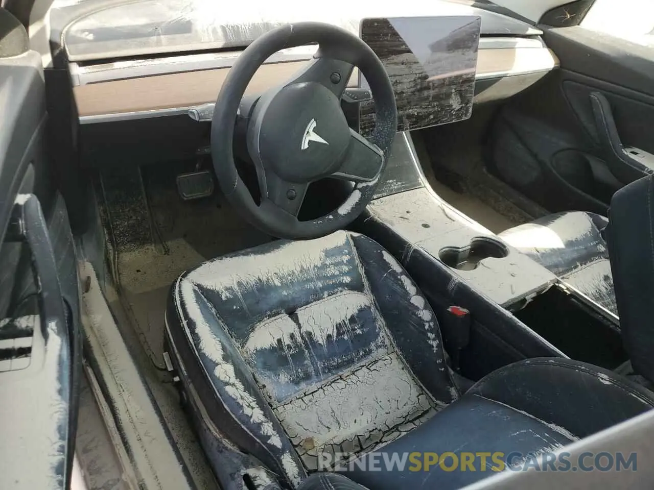 8 Photograph of a damaged car 5YJ3E1EB4LF667321 TESLA MODEL 3 2020