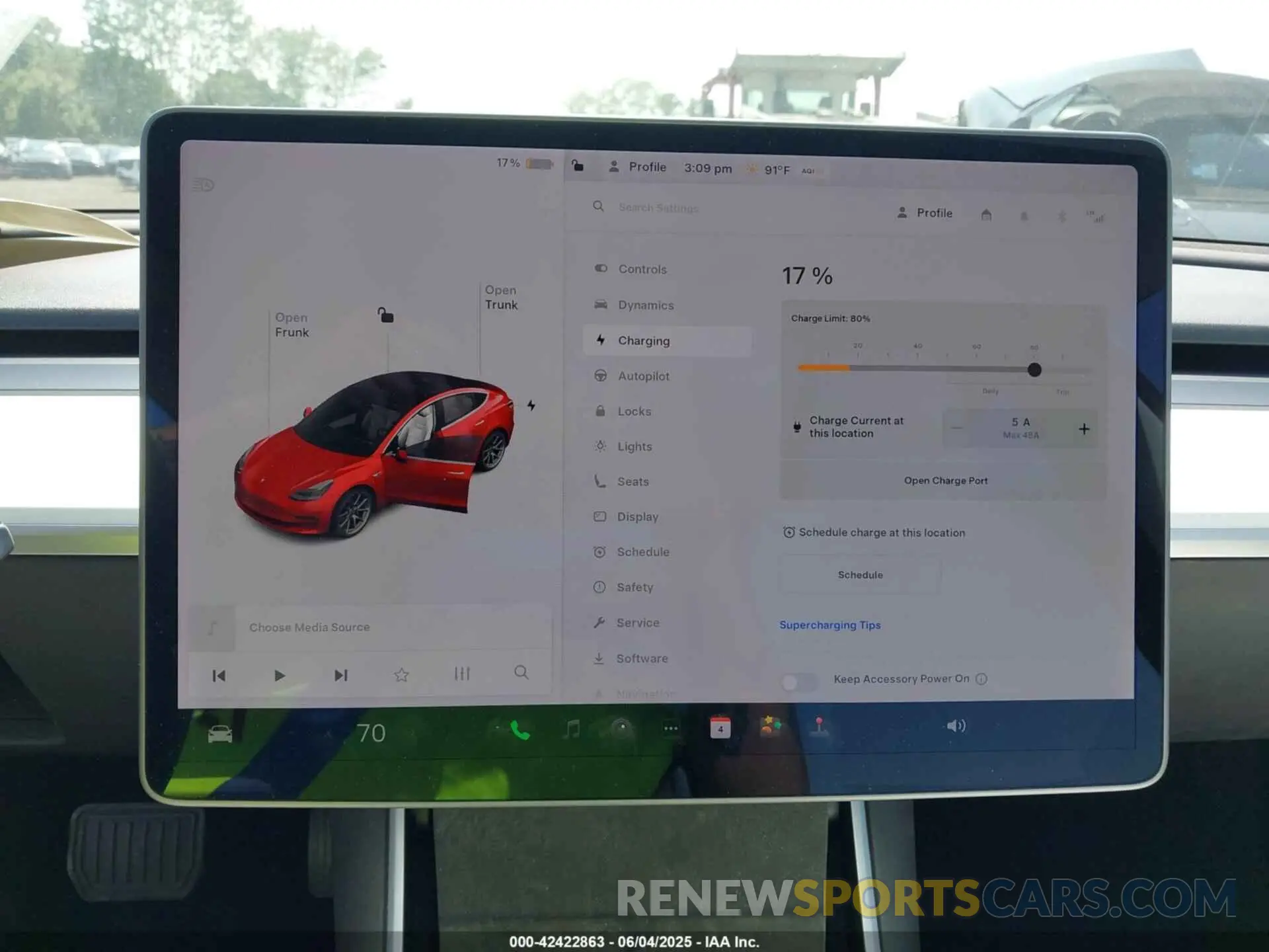 17 Photograph of a damaged car 5YJ3E1EB4LF668209 TESLA MODEL 3 2020