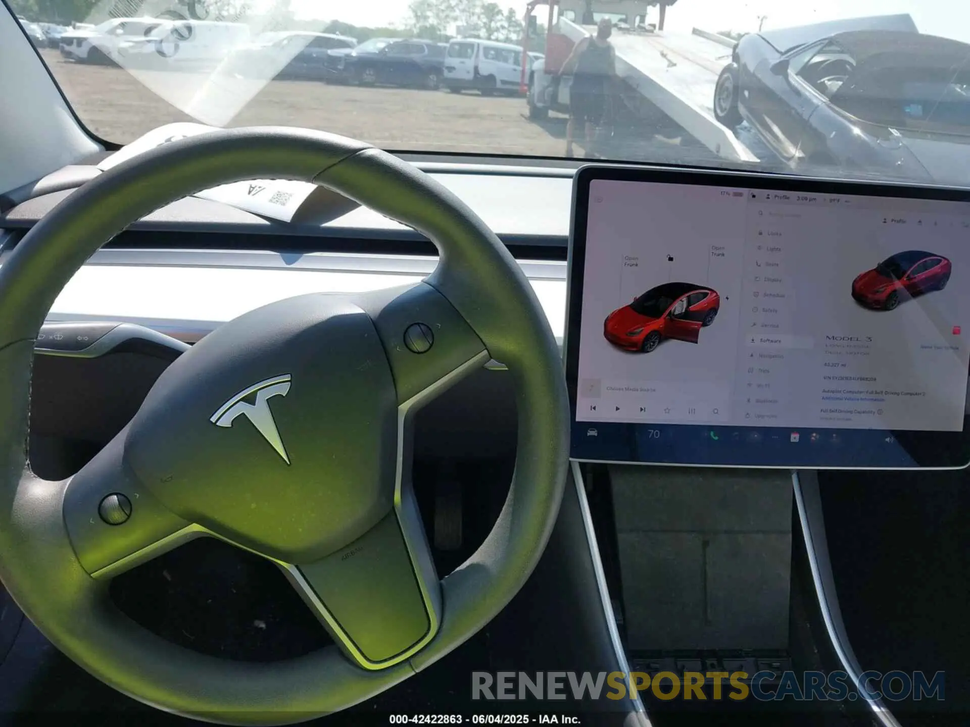 18 Photograph of a damaged car 5YJ3E1EB4LF668209 TESLA MODEL 3 2020