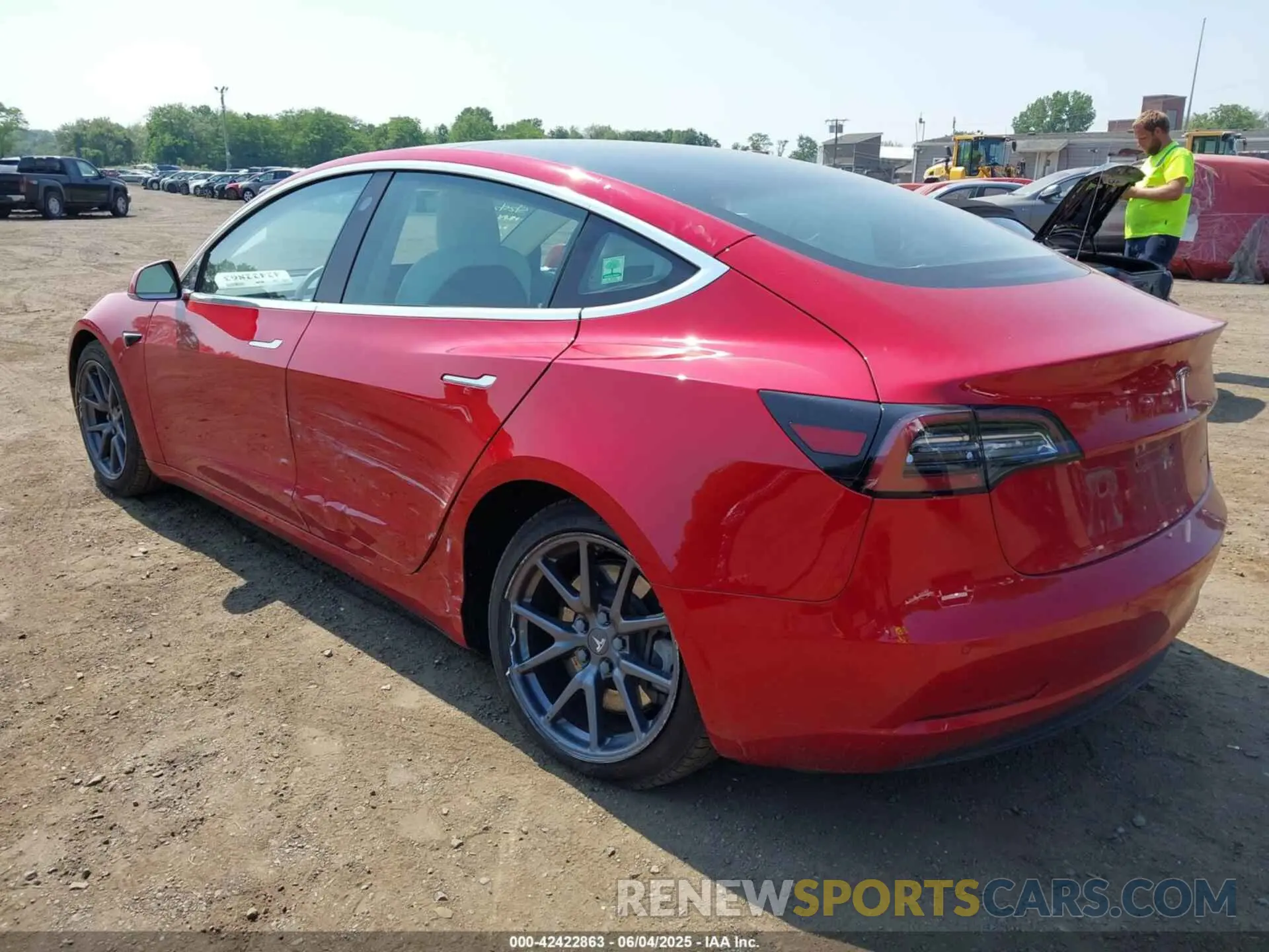 6 Photograph of a damaged car 5YJ3E1EB4LF668209 TESLA MODEL 3 2020