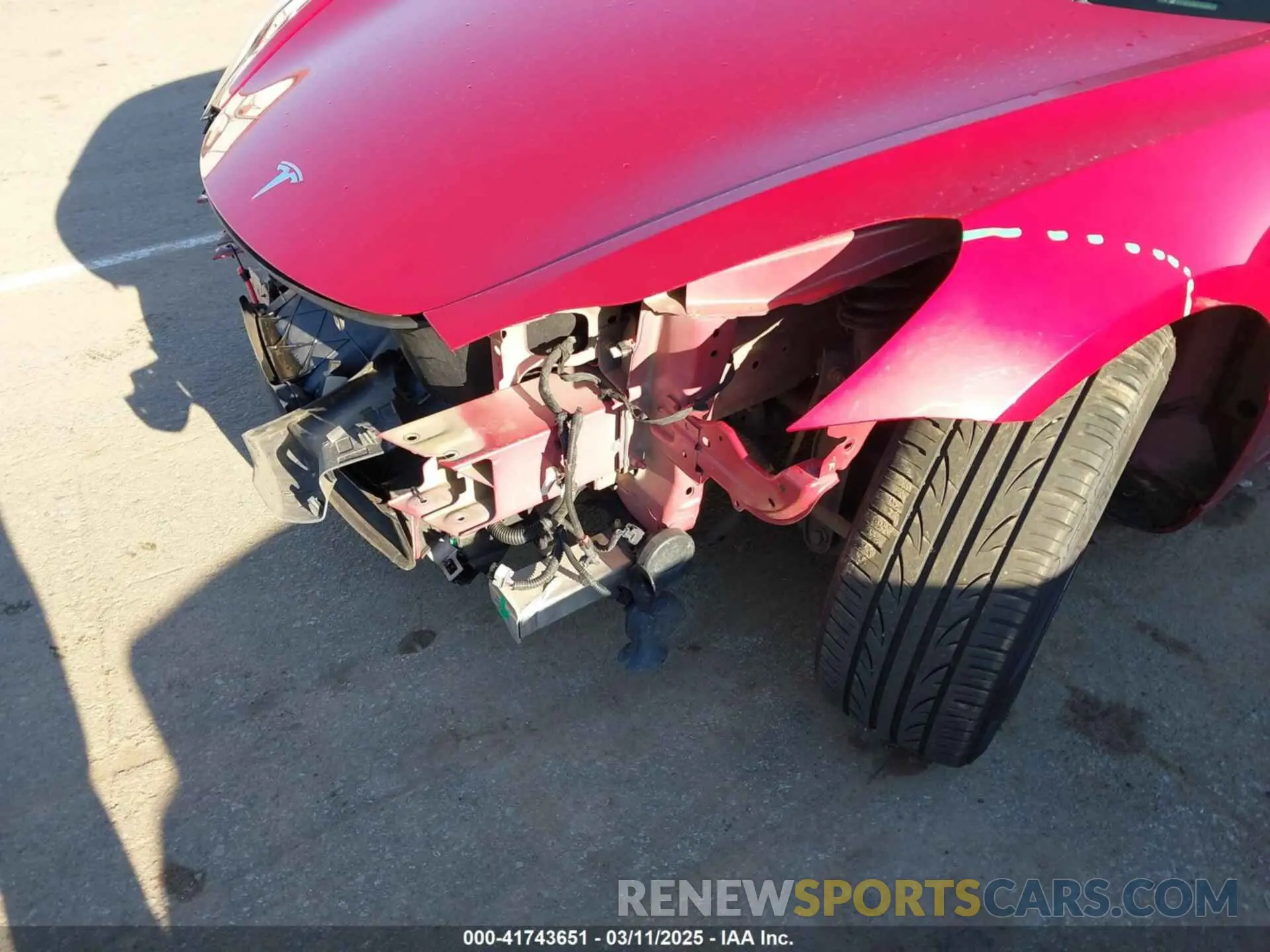 6 Photograph of a damaged car 5YJ3E1EB4LF668470 TESLA MODEL 3 2020