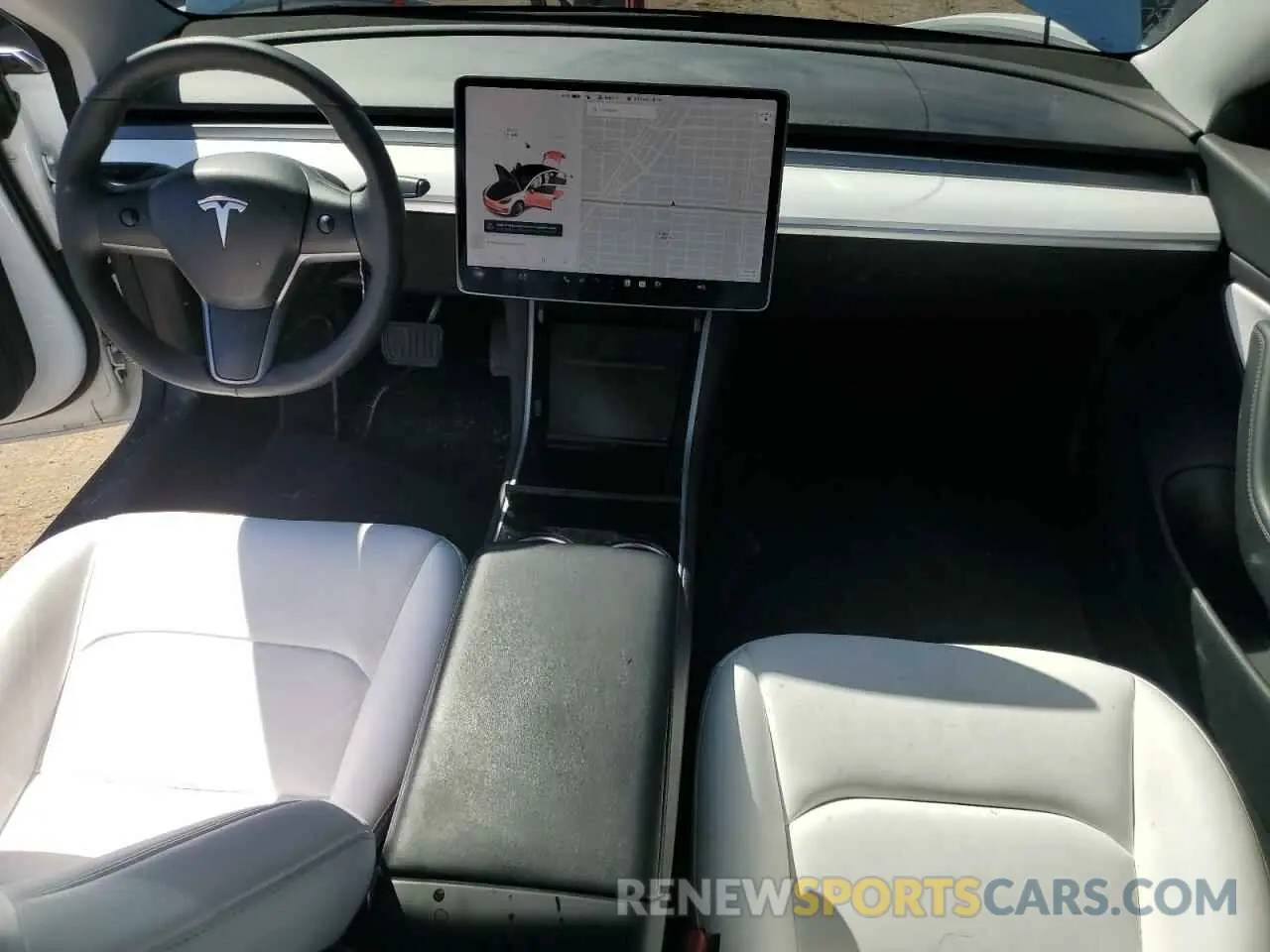 8 Photograph of a damaged car 5YJ3E1EB4LF736038 TESLA MODEL 3 2020
