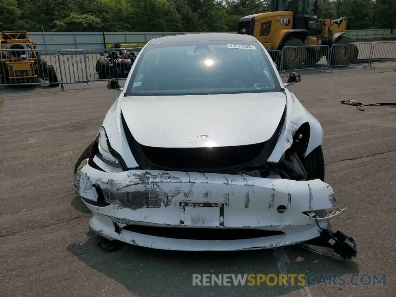 5 Photograph of a damaged car 5YJ3E1EB4LF744477 TESLA MODEL 3 2020