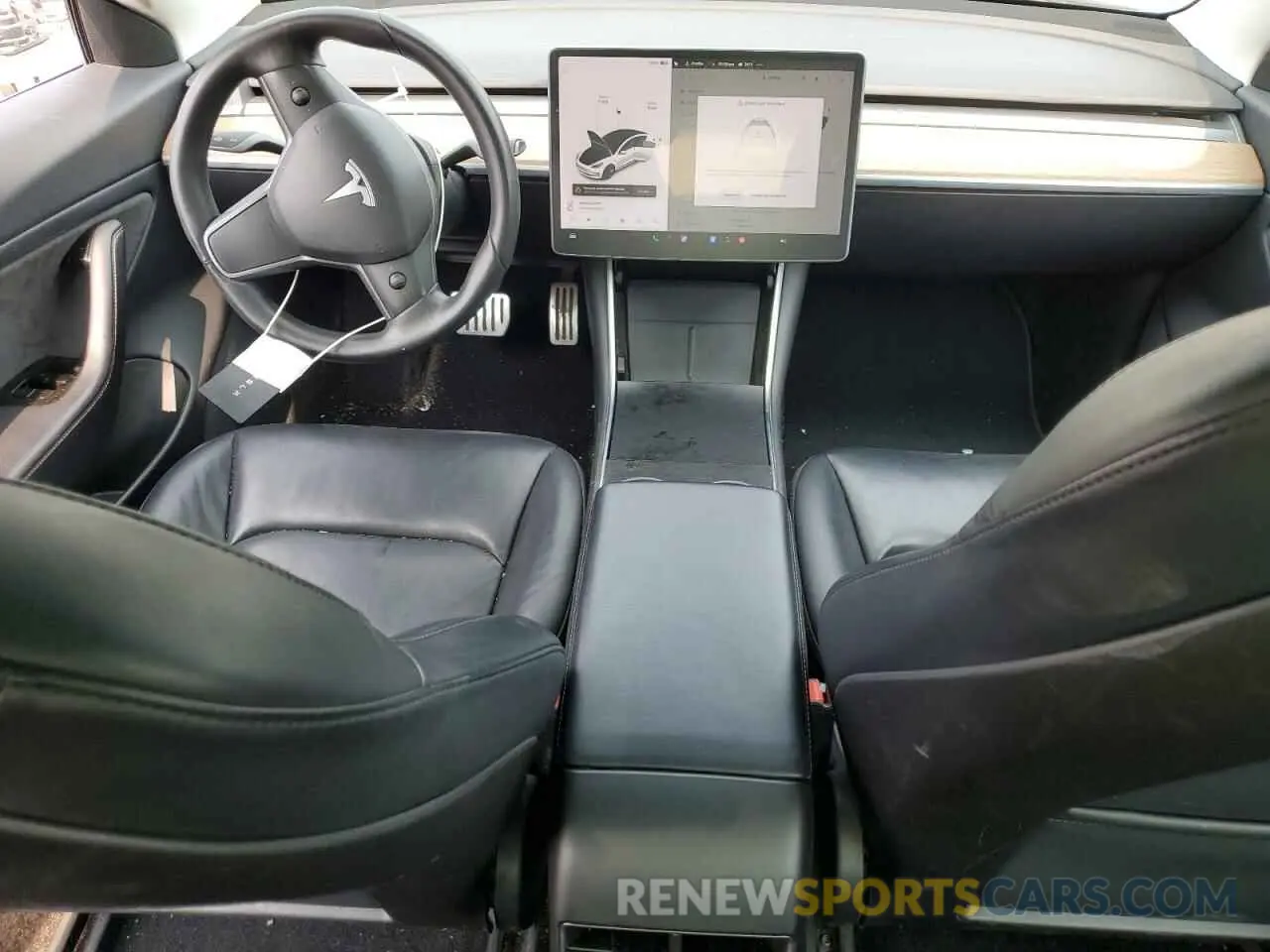 8 Photograph of a damaged car 5YJ3E1EB4LF744477 TESLA MODEL 3 2020