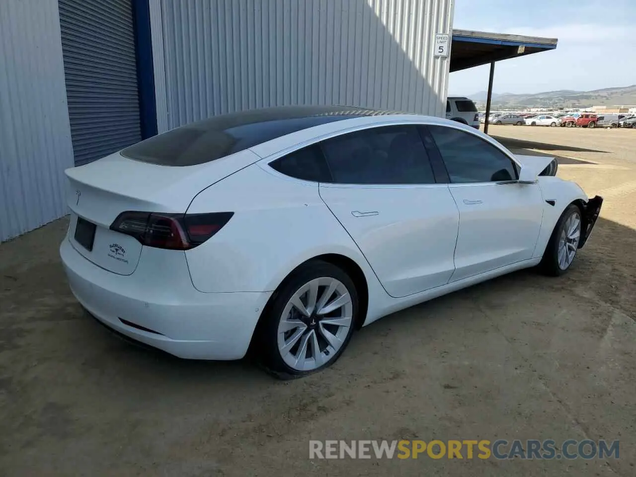 3 Photograph of a damaged car 5YJ3E1EB4LF788057 TESLA MODEL 3 2020