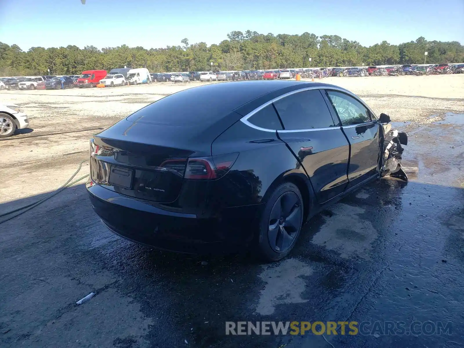 4 Photograph of a damaged car 5YJ3E1EB4LF791167 TESLA MODEL 3 2020