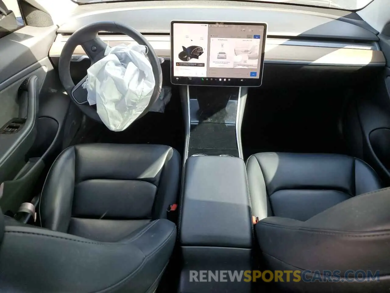 8 Photograph of a damaged car 5YJ3E1EB5LF600579 TESLA MODEL 3 2020