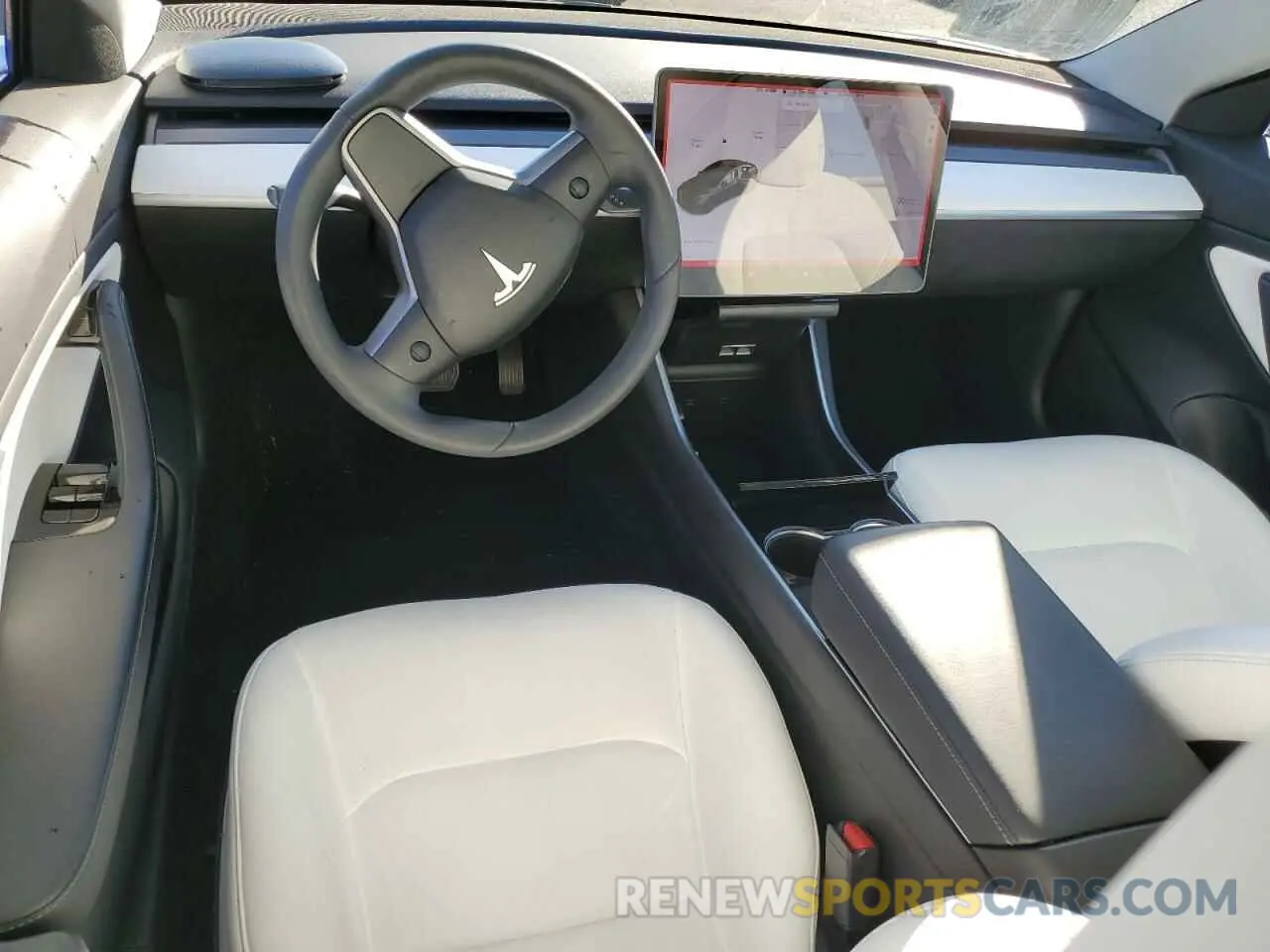 8 Photograph of a damaged car 5YJ3E1EB5LF600940 TESLA MODEL 3 2020