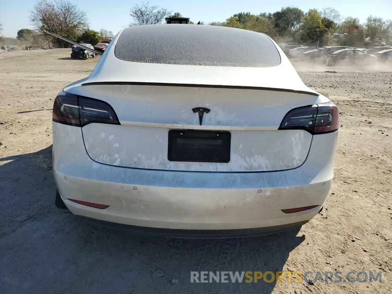 6 Photograph of a damaged car 5YJ3E1EB5LF618452 TESLA MODEL 3 2020